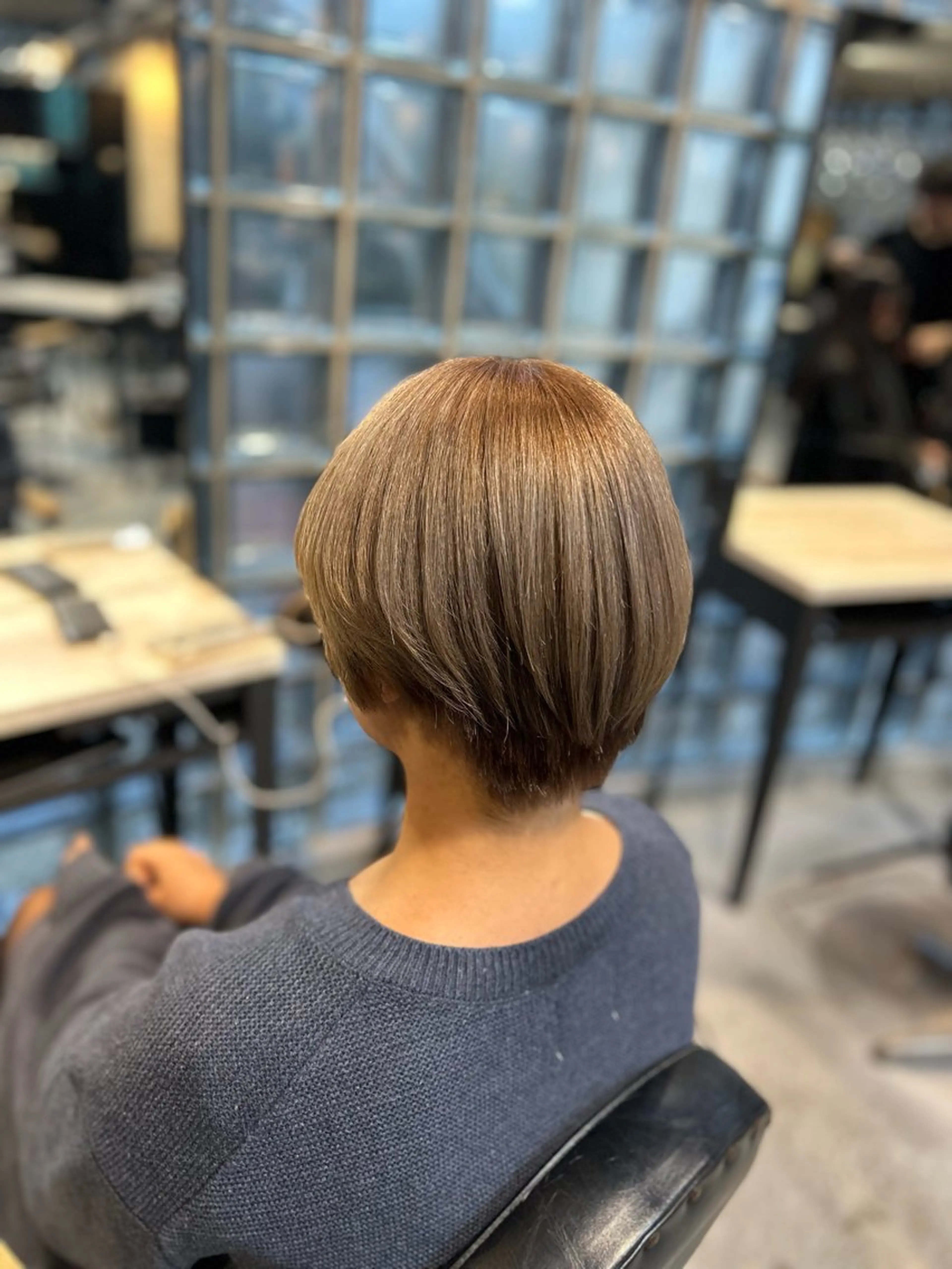 ショート カット 縮毛矯正 トリートメント 🌷ブリーチ縮毛矯正 /mina🌷のヘアスタイル