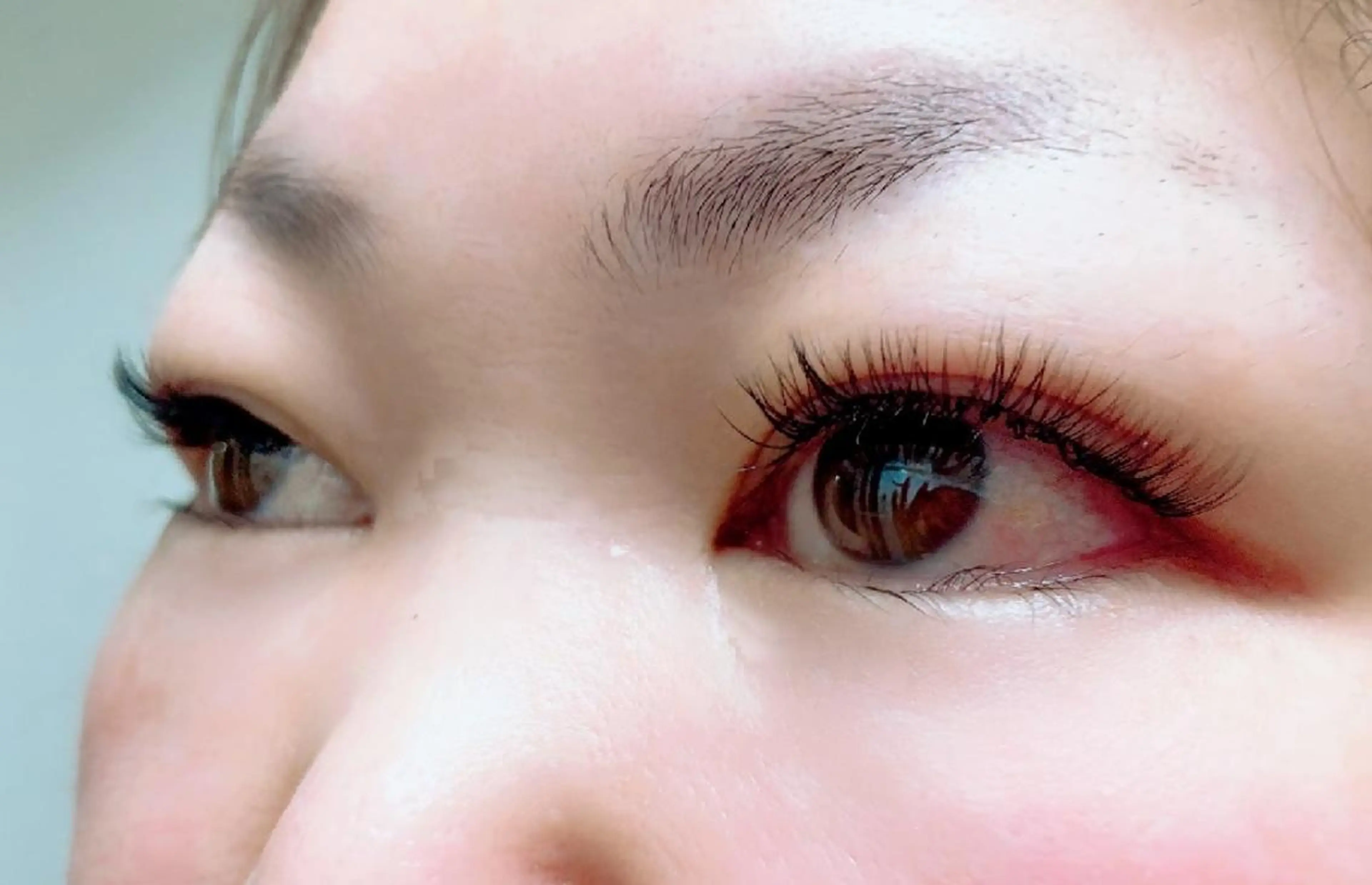 マツエク・マツパ 付け放題 キュート フラットラッシュ まつげパーマ セーブル マツエク 吉岡 ゆうなのマツエク・マツパデザイン