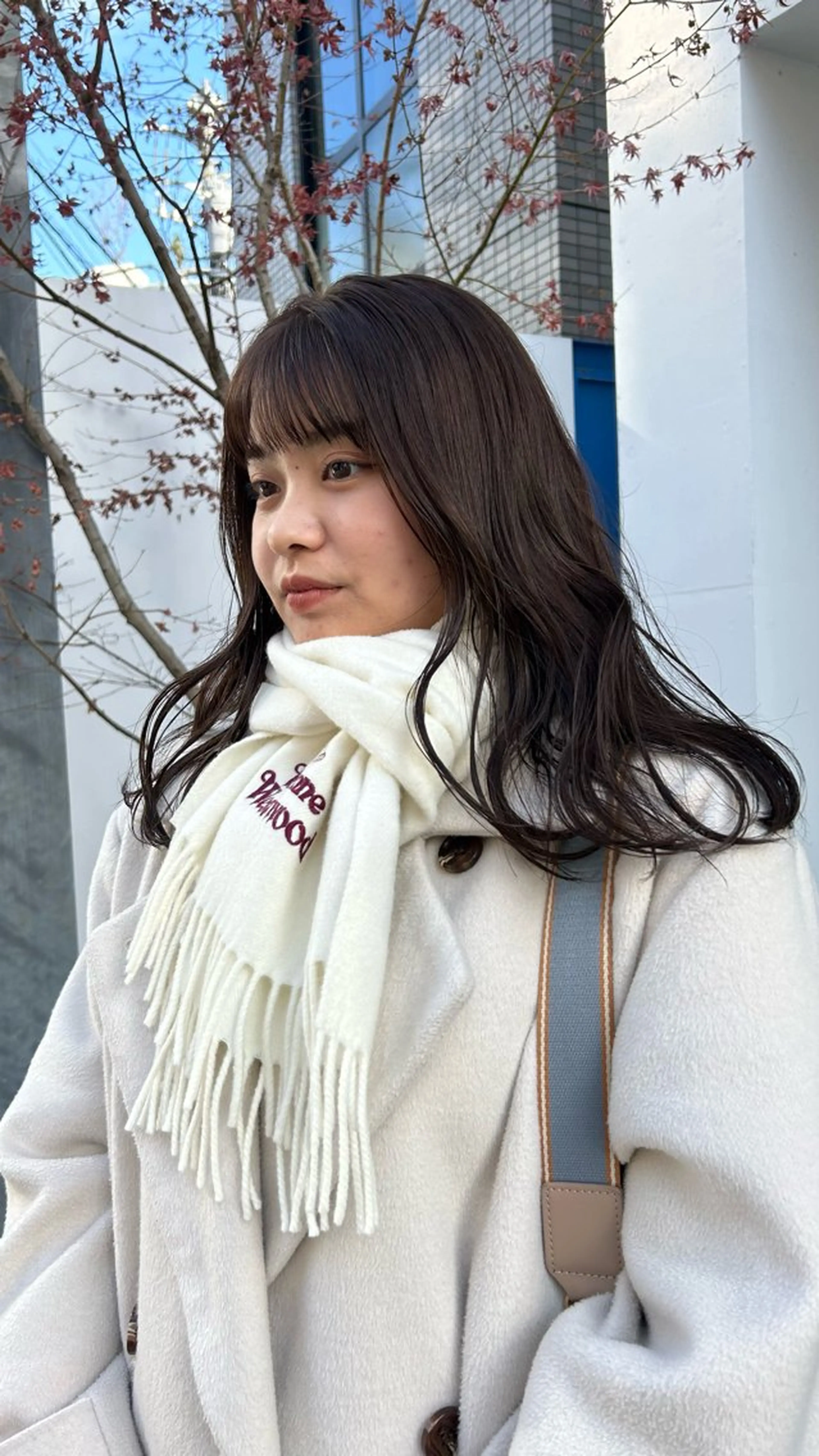 ミディアム カラー カット ヘアカラー じゅわっと暖色カラー 🍊Moemiのヘアスタイル