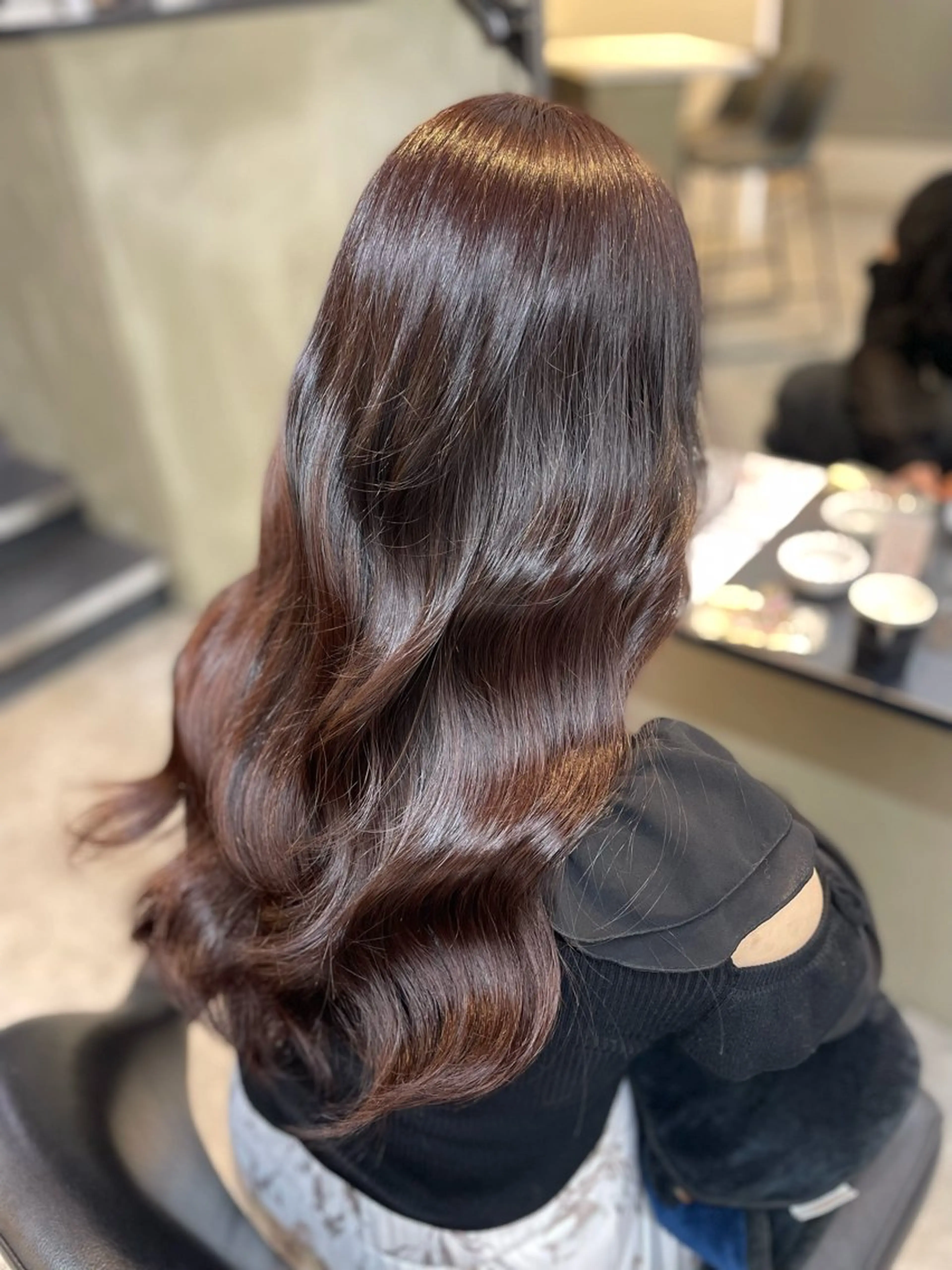 ロング カラー 札幌艶髪/透明感 カラー🍓さつき🍓のヘアスタイル