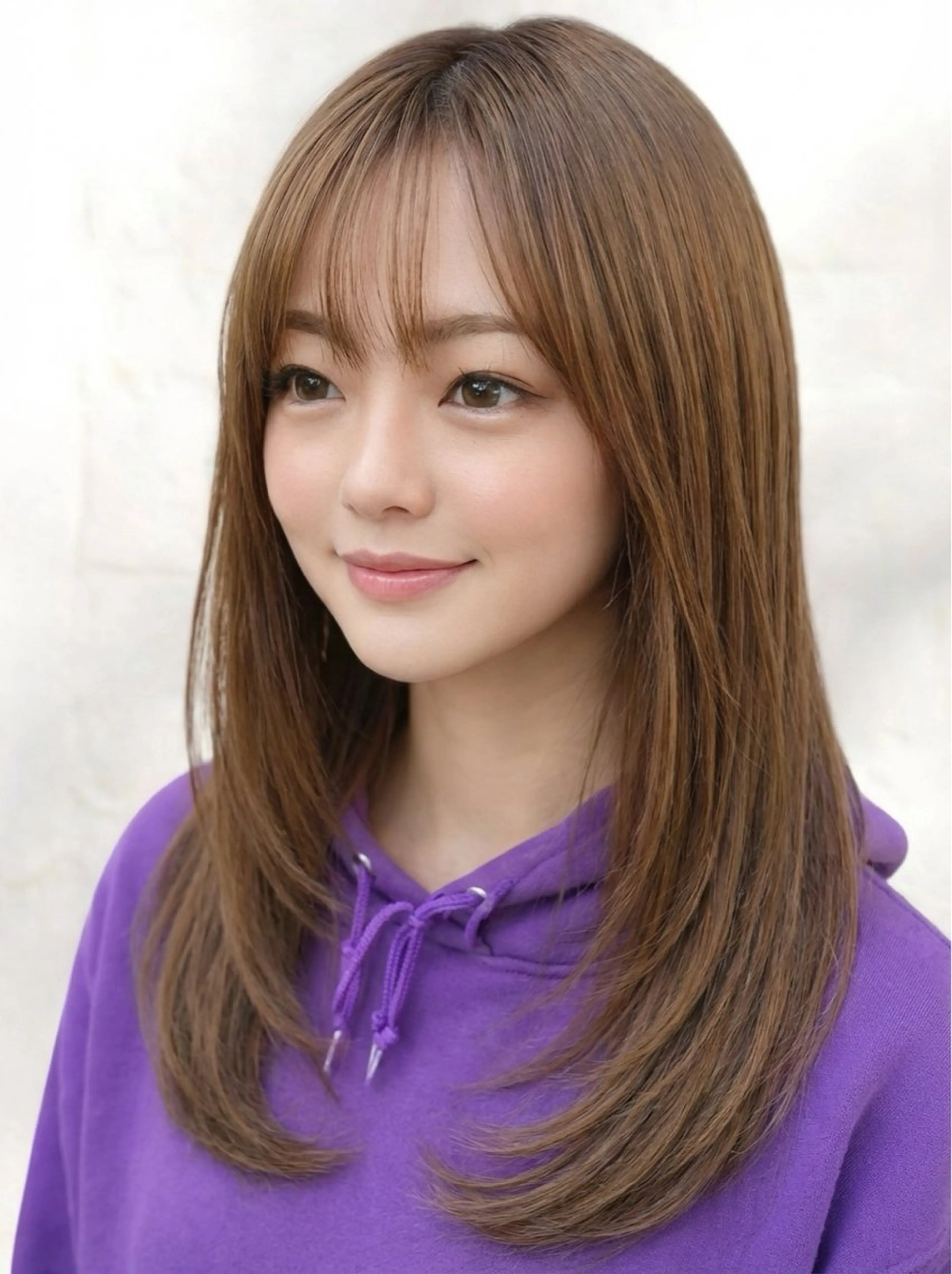 ロング ヘアカラー トリートメント 縮毛矯正/髪質改善 飯田公祐のヘアスタイル