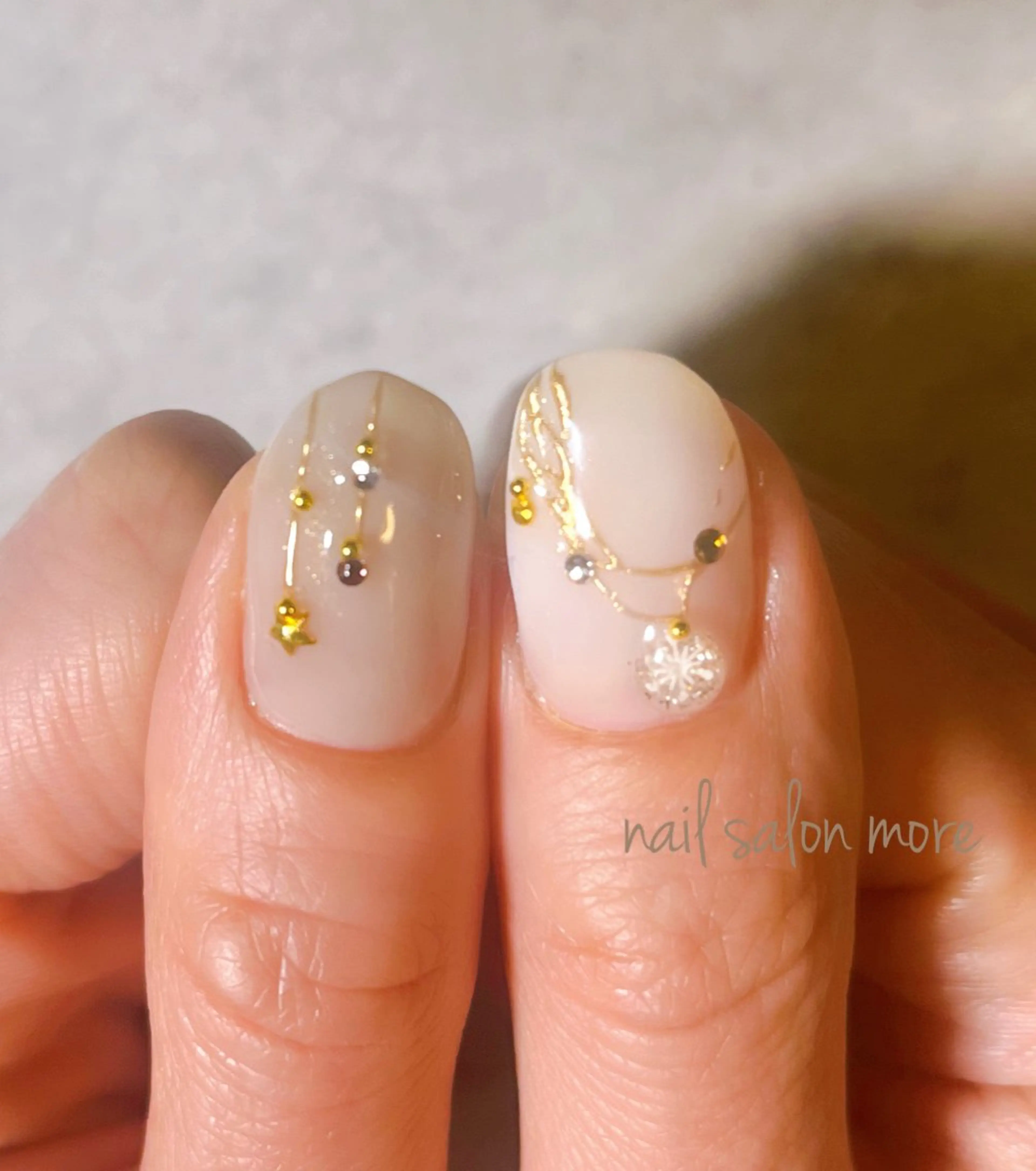 ネイル 冬ネイル クリスマス nail salon moreのネイルデザイン
