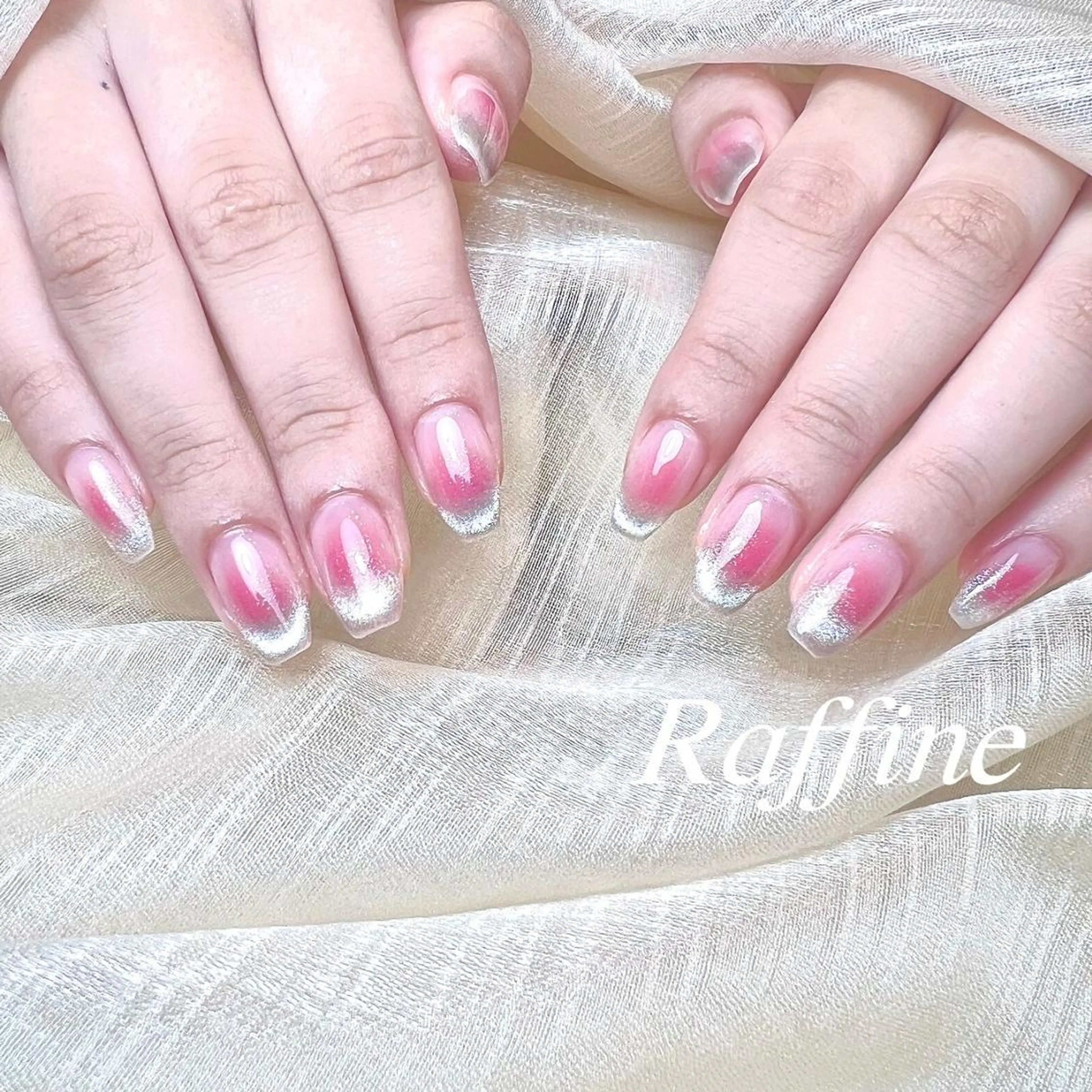 ネイル RAFFINE haru🦋🩵のネイルデザイン