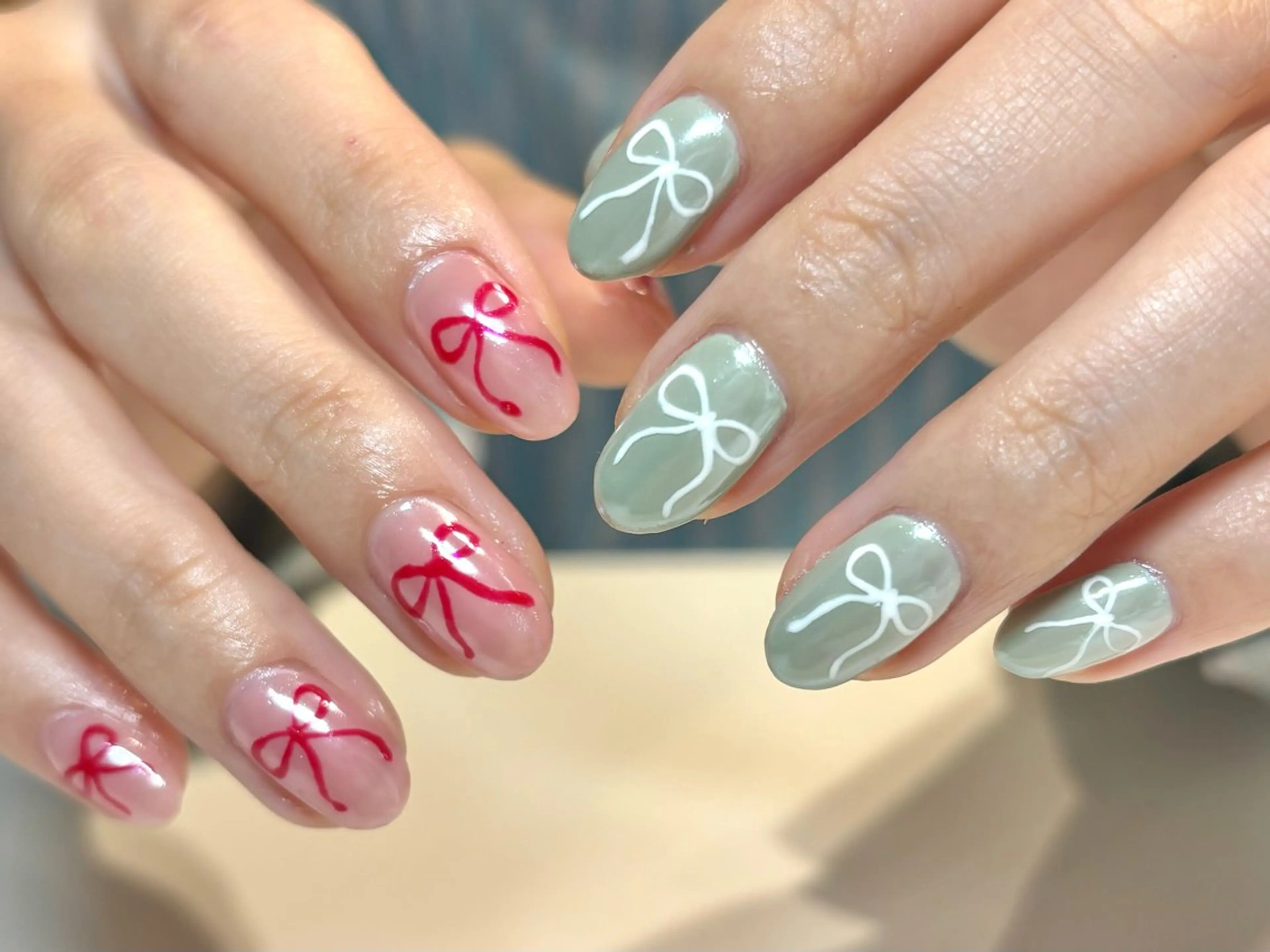 ネイル フットネイル フレンチネイル ジェルネイル グラデーション マグネットネイル ハンドネイル ヘアー.ネイル二刀流 misa🫧のヘアスタイル