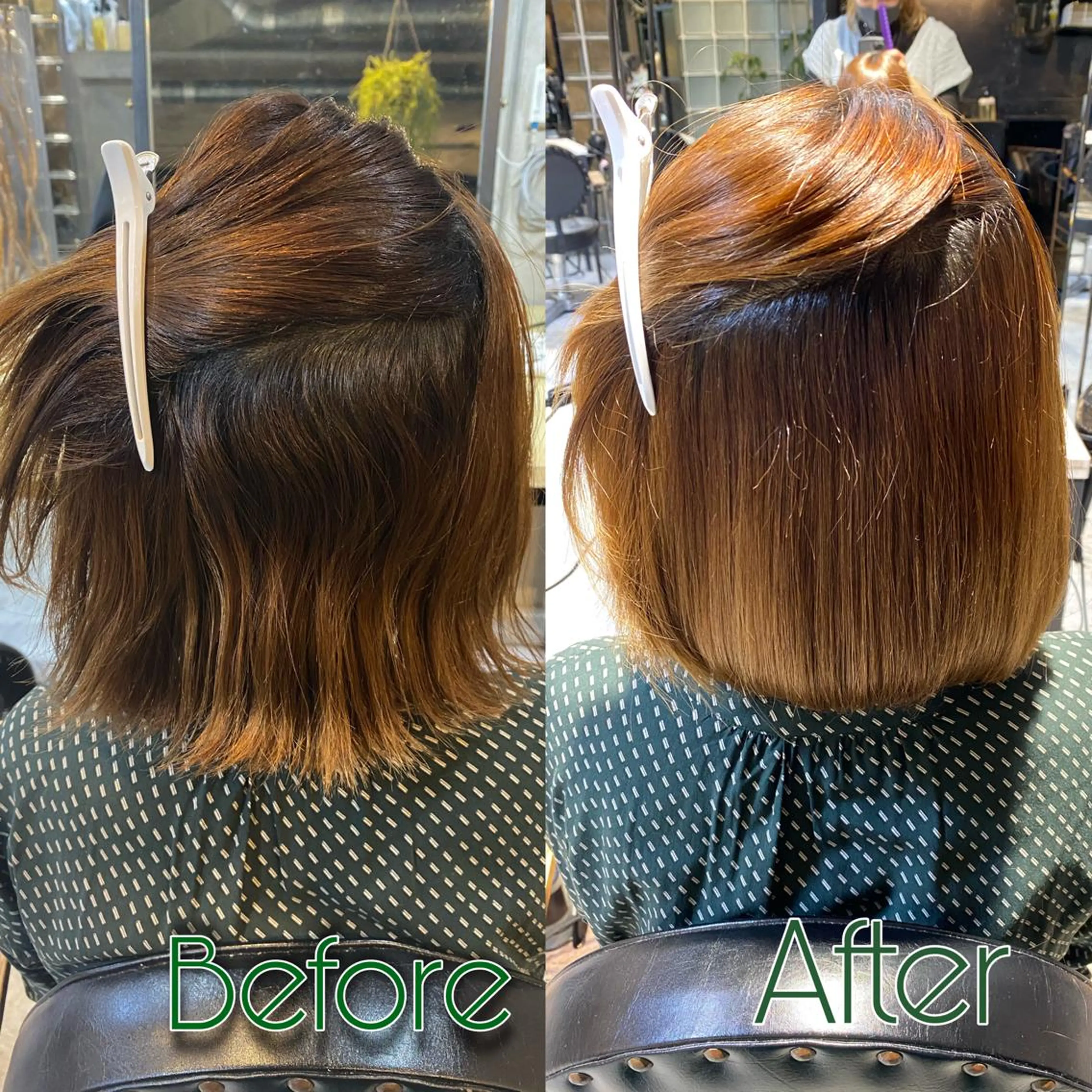 ショート ショートヘア 縮毛矯正 大橋 美咲のヘアスタイル