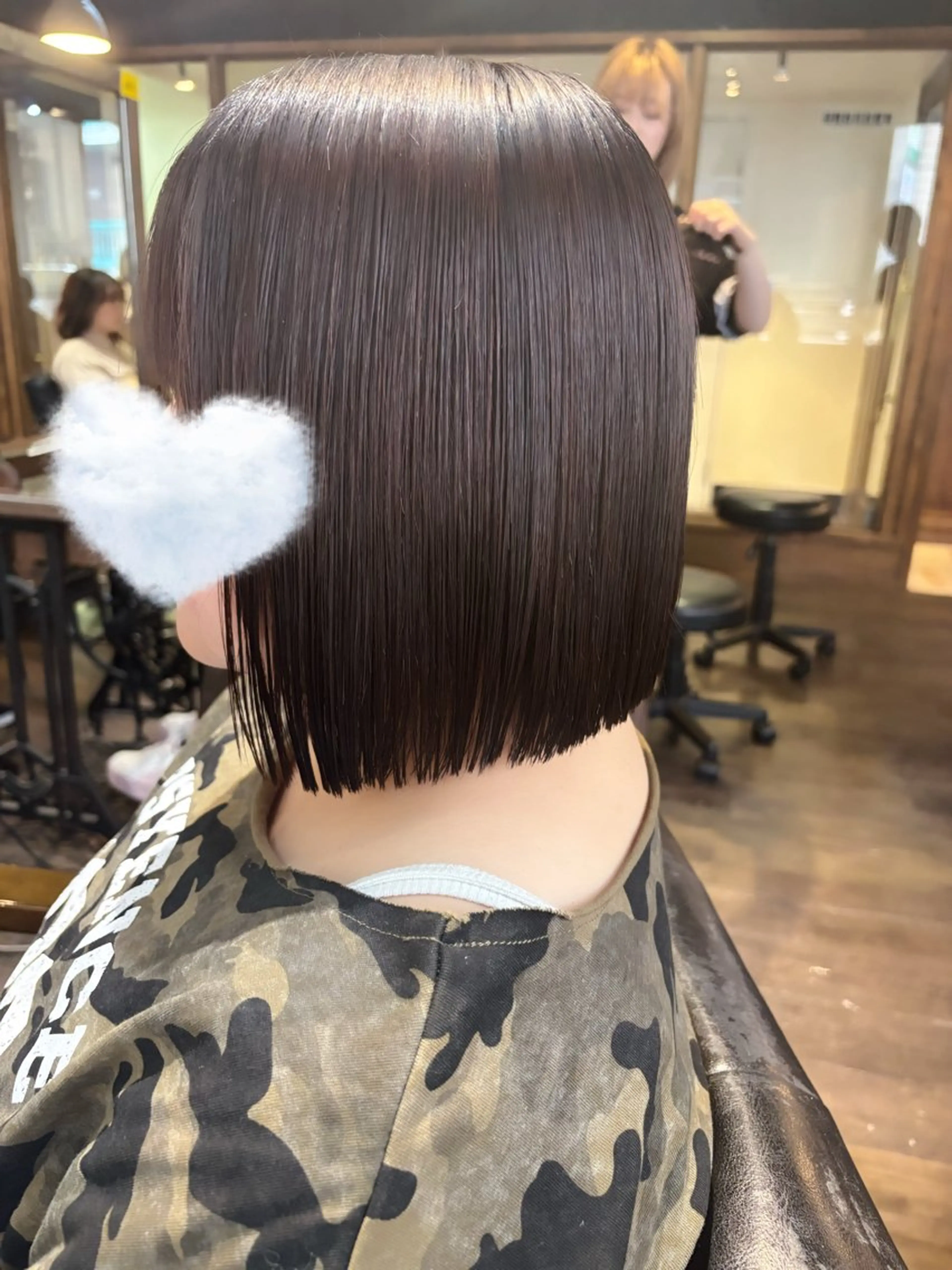 ショート 前下がりボブ ボブ LouLou Hair【ルルヘアー】所属・LouLou/ emmaのヘアスタイル