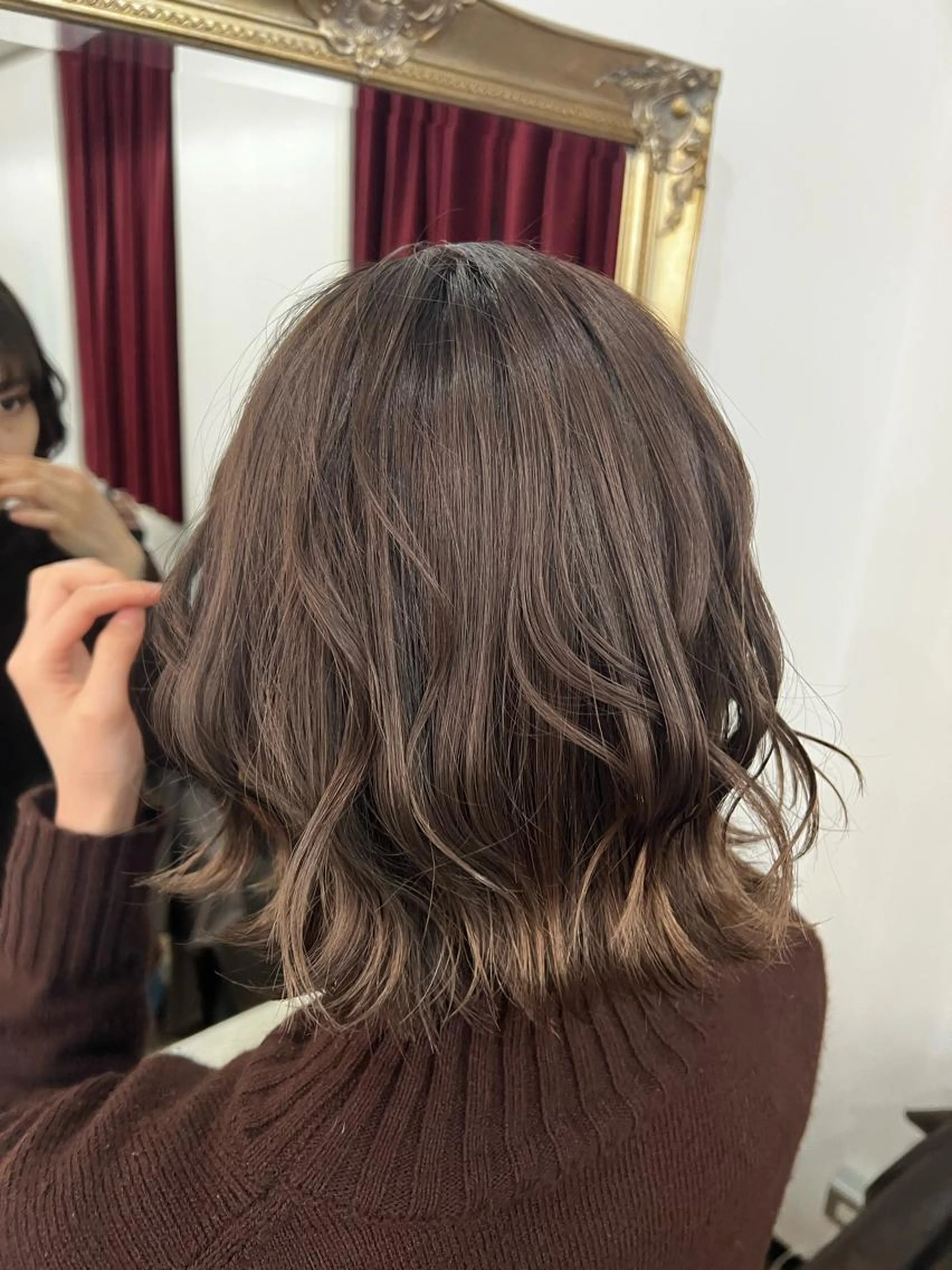 髪質改善トリートメント+小顔カットの写真