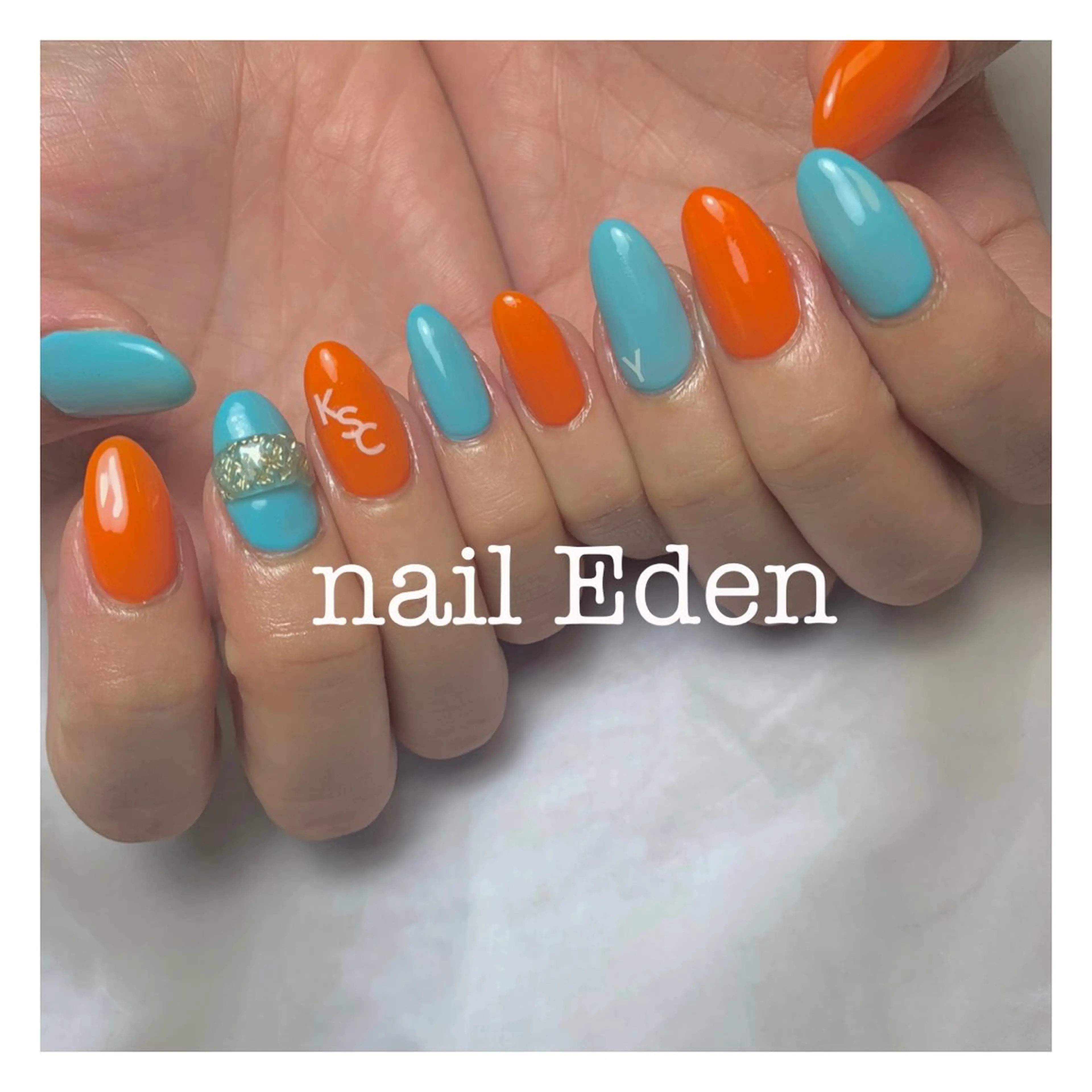 ネイル 持ち込み ハンドネイル ハンドケア Eden　private nail saron所属・Eden ♾️のネイルデザイン