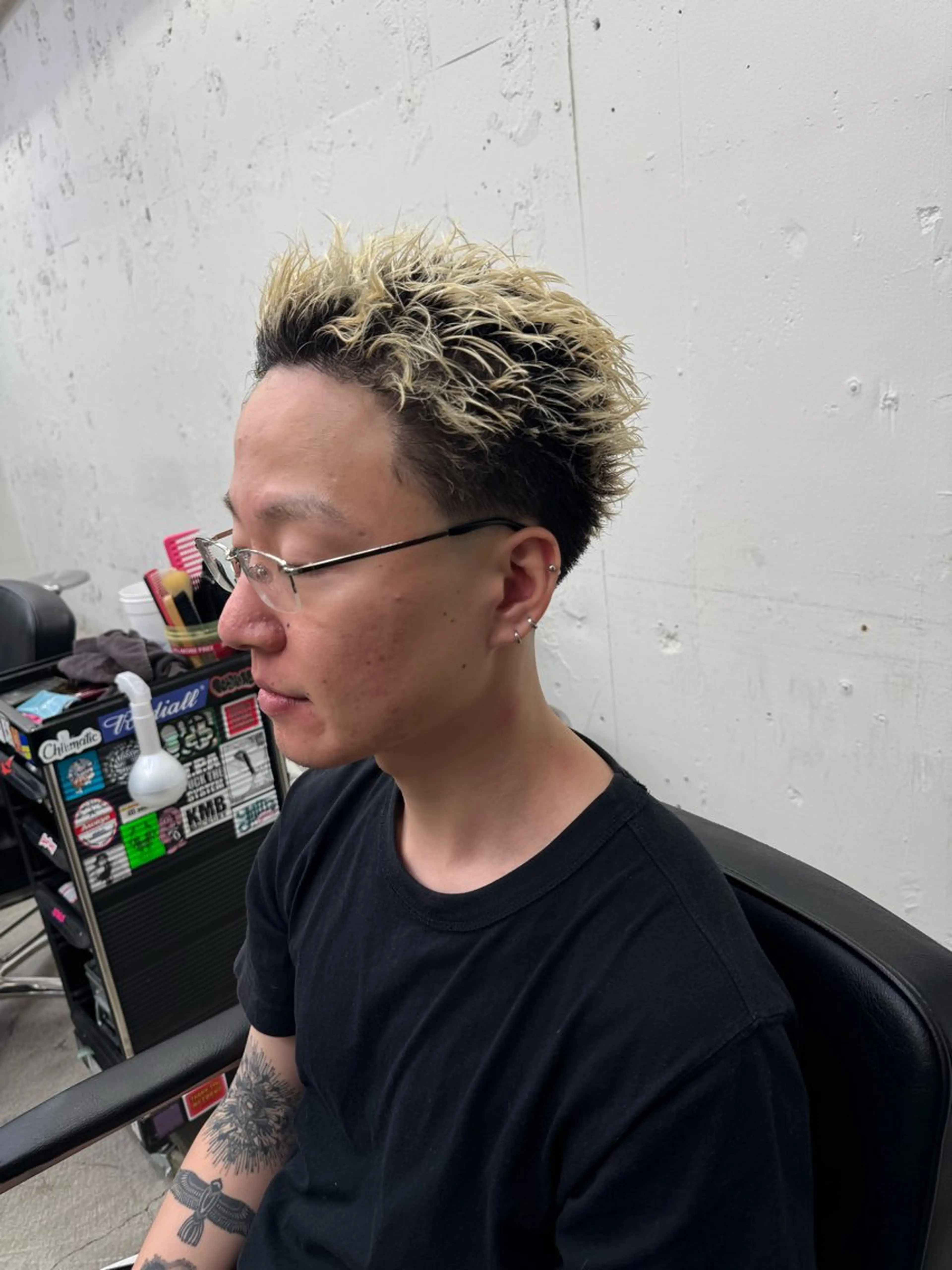 ショート メンズ フェードカット メンズショート スパイキーショート ショートヘア カット トリートメント 💈メンズ特化💈 TASUKUのヘアスタイル