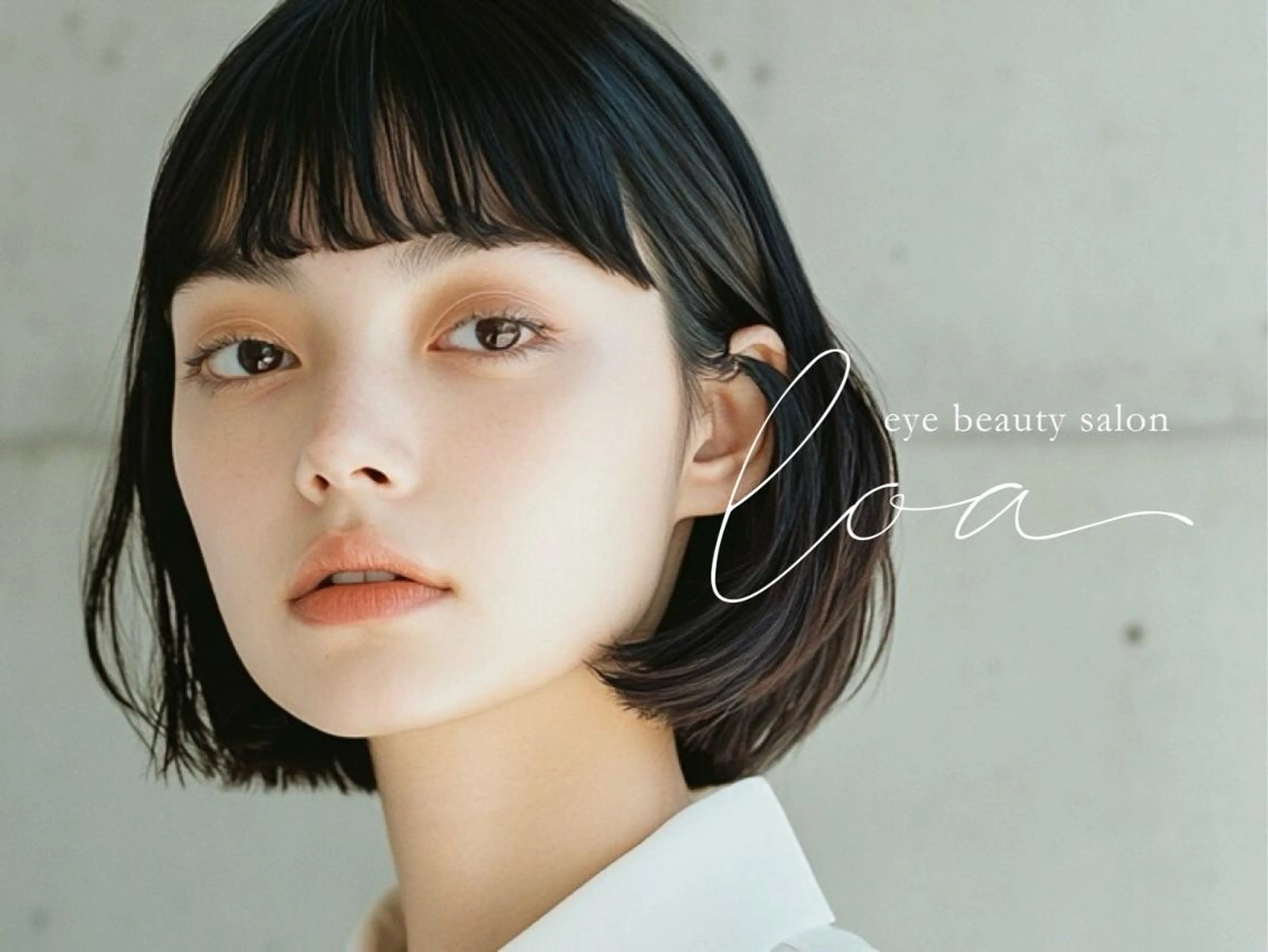 マツエク・マツパ バインドロック 束感まつ毛 フラットラッシュ 韓国風マツエク パリジェンヌラッシュリフト loa 幸町店のマツエク・マツパデザイン