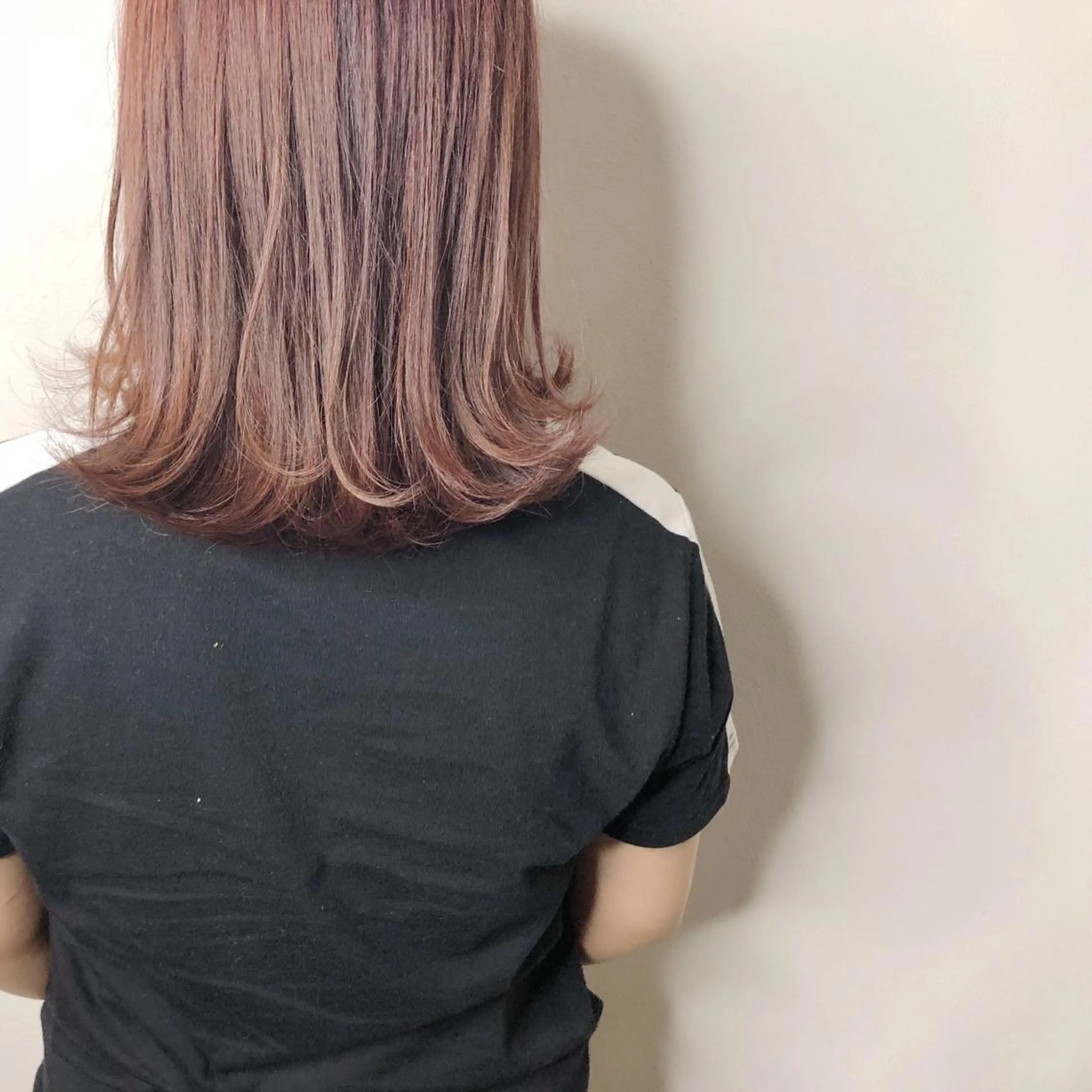 ミディアム カラー モデル募集中✂︎ Happis ハピスのヘアスタイル