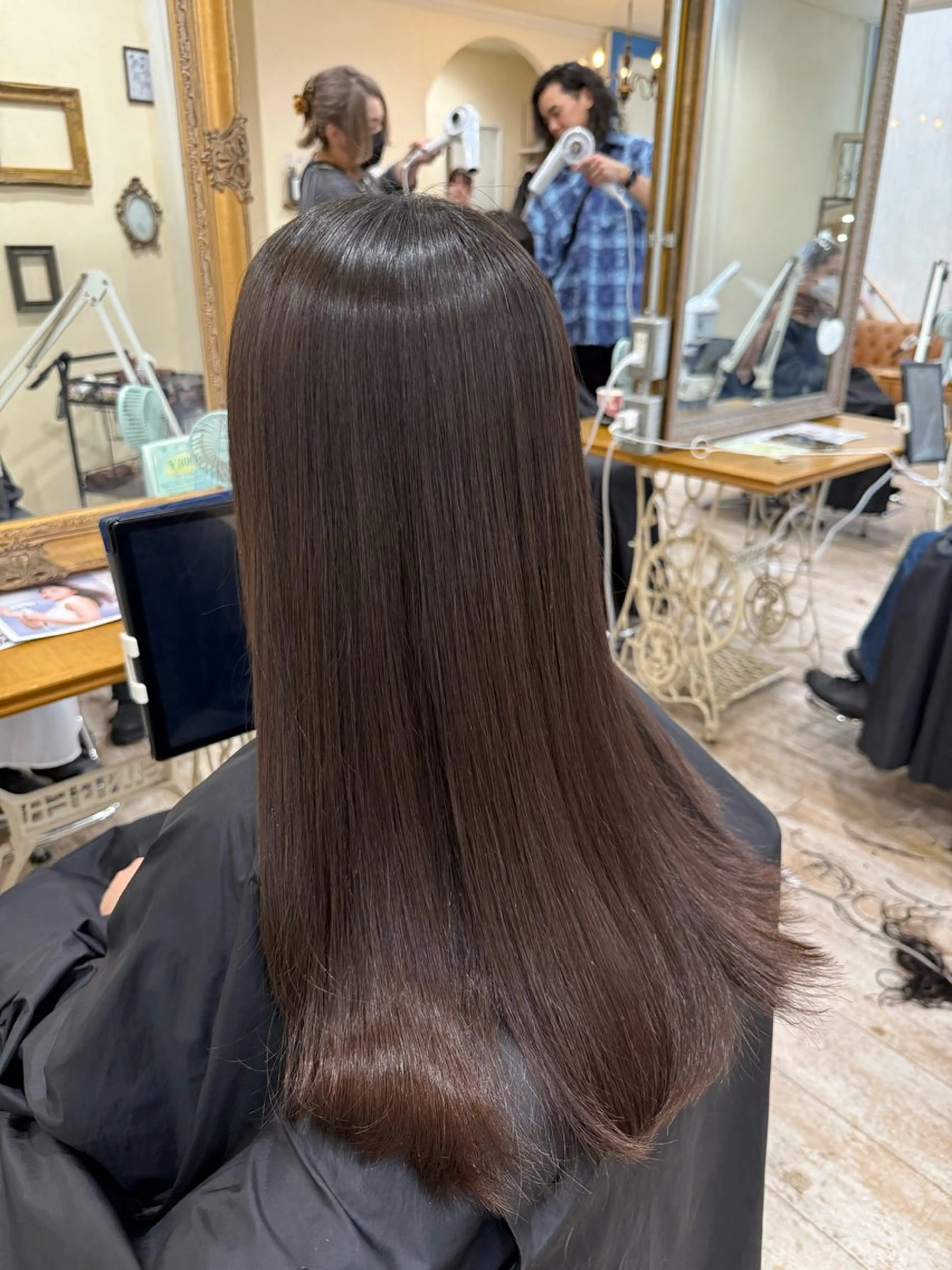 ロング カット ヘアカラー 縮毛矯正 トリートメント 髪質改善/縮毛矯正 /メンズ/佐澤りょうのヘアスタイル