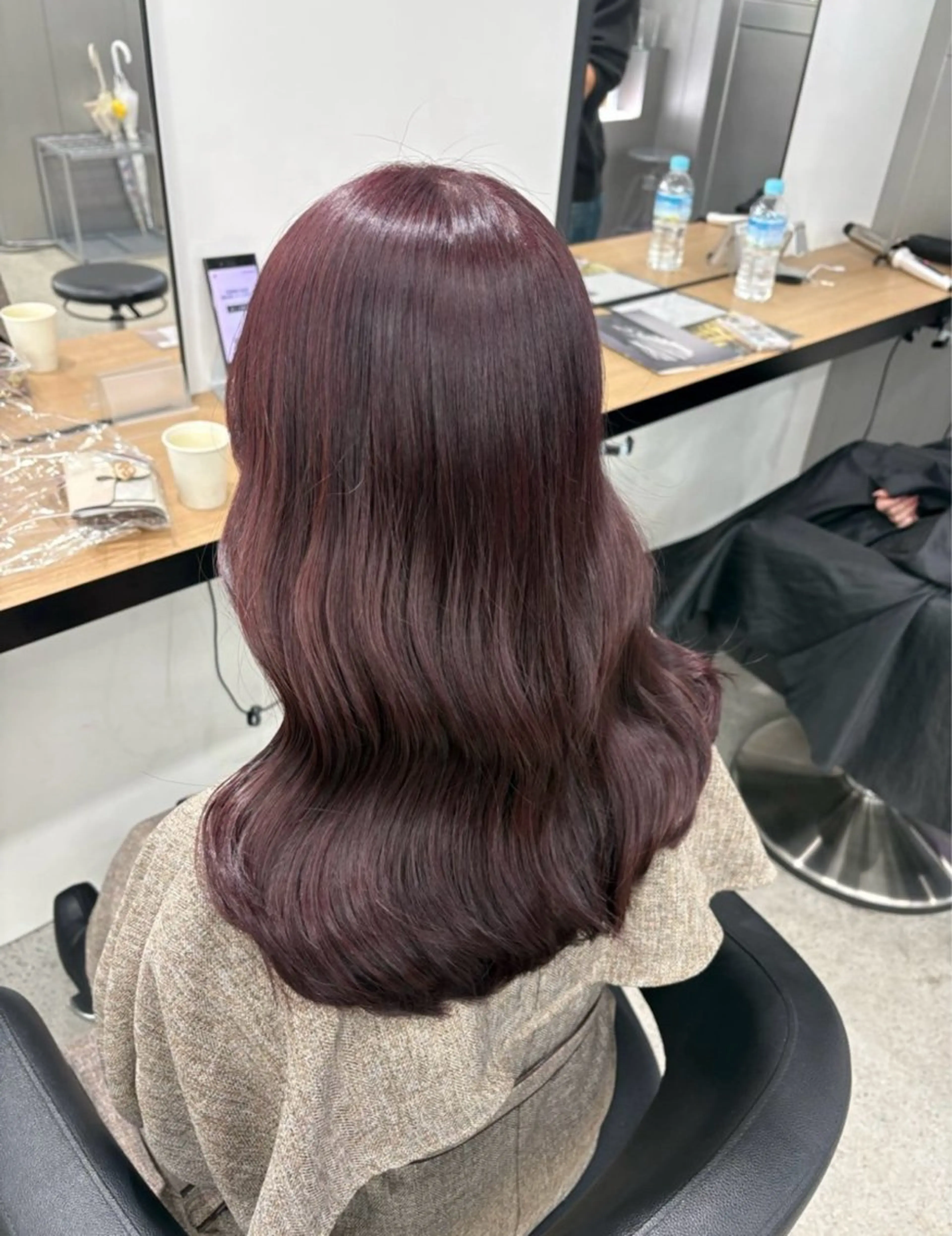 ロング ヘアカラー miku/ラベンダー 透明感カラー🪻❤︎のヘアスタイル