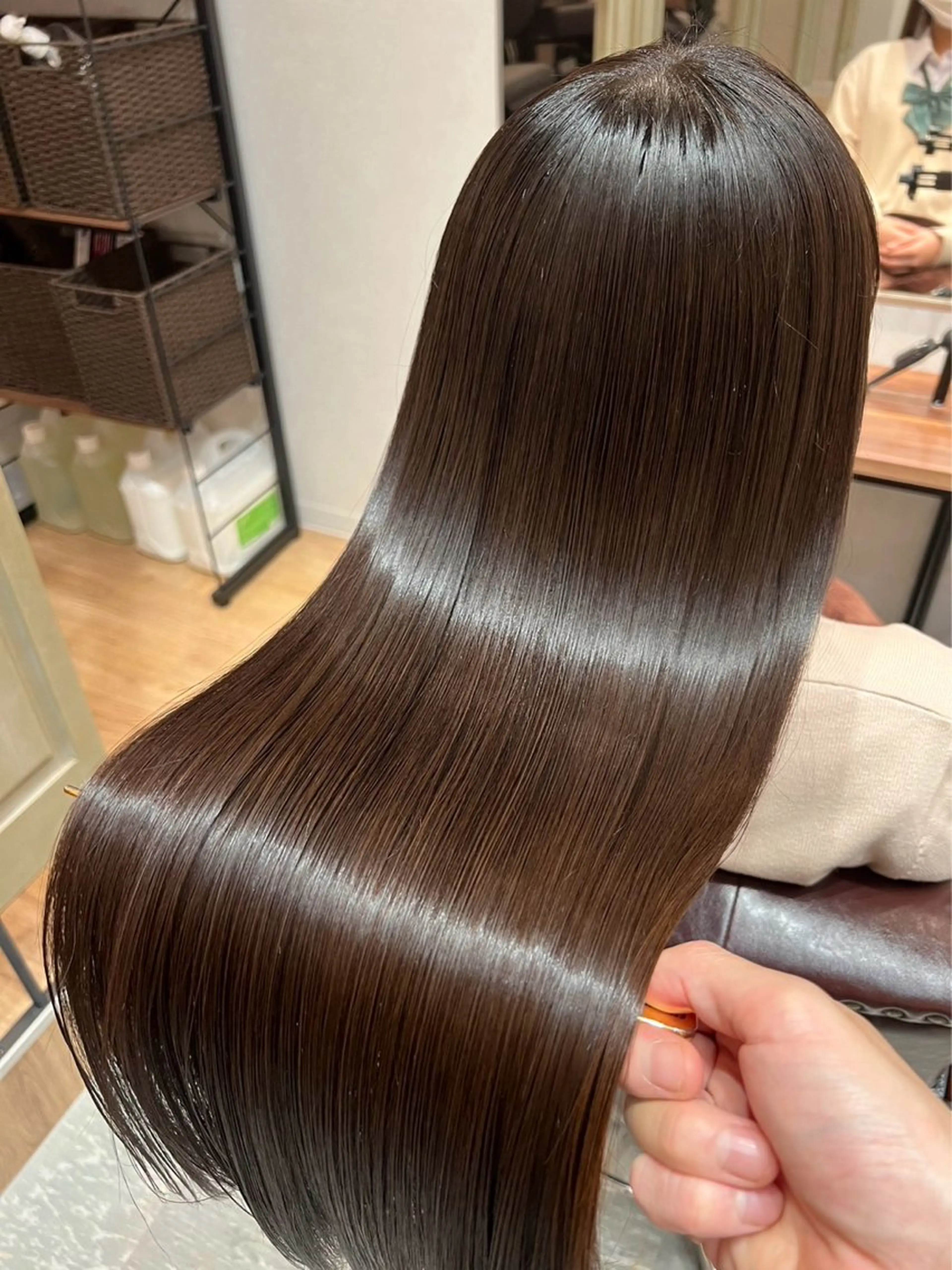 縮毛矯正🫧トリートメント、プチヘッドマッサージ付き✨の写真