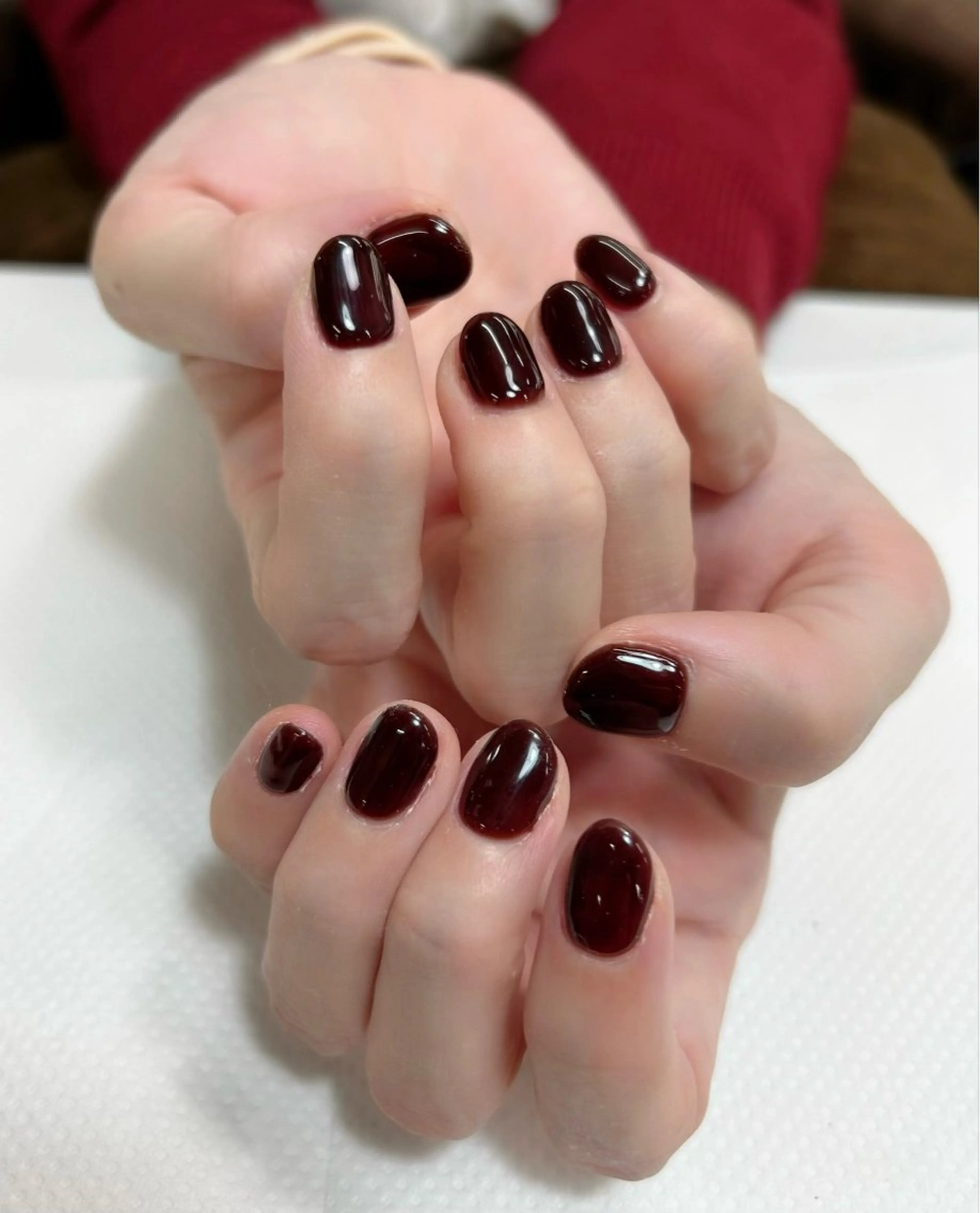 ネイル ブラウン ジェルネイル MAXKELLY MAIのネイルデザイン