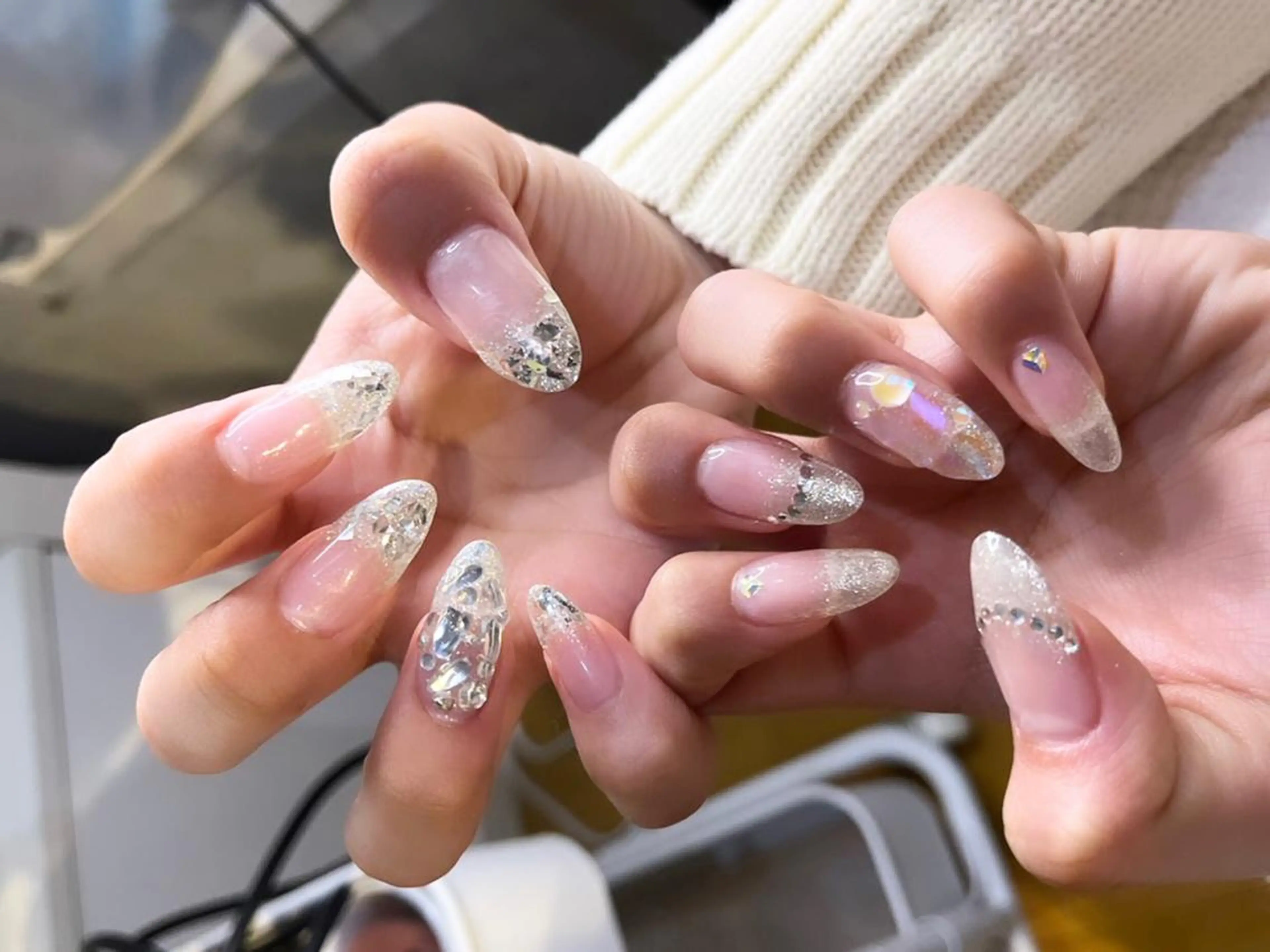 ミニモ学割【深爪矯正ジェルエクステ&デザイン】持ち込み不可・サンプルから選択⚠️ジェルオフ追加は事前予約必須の写真