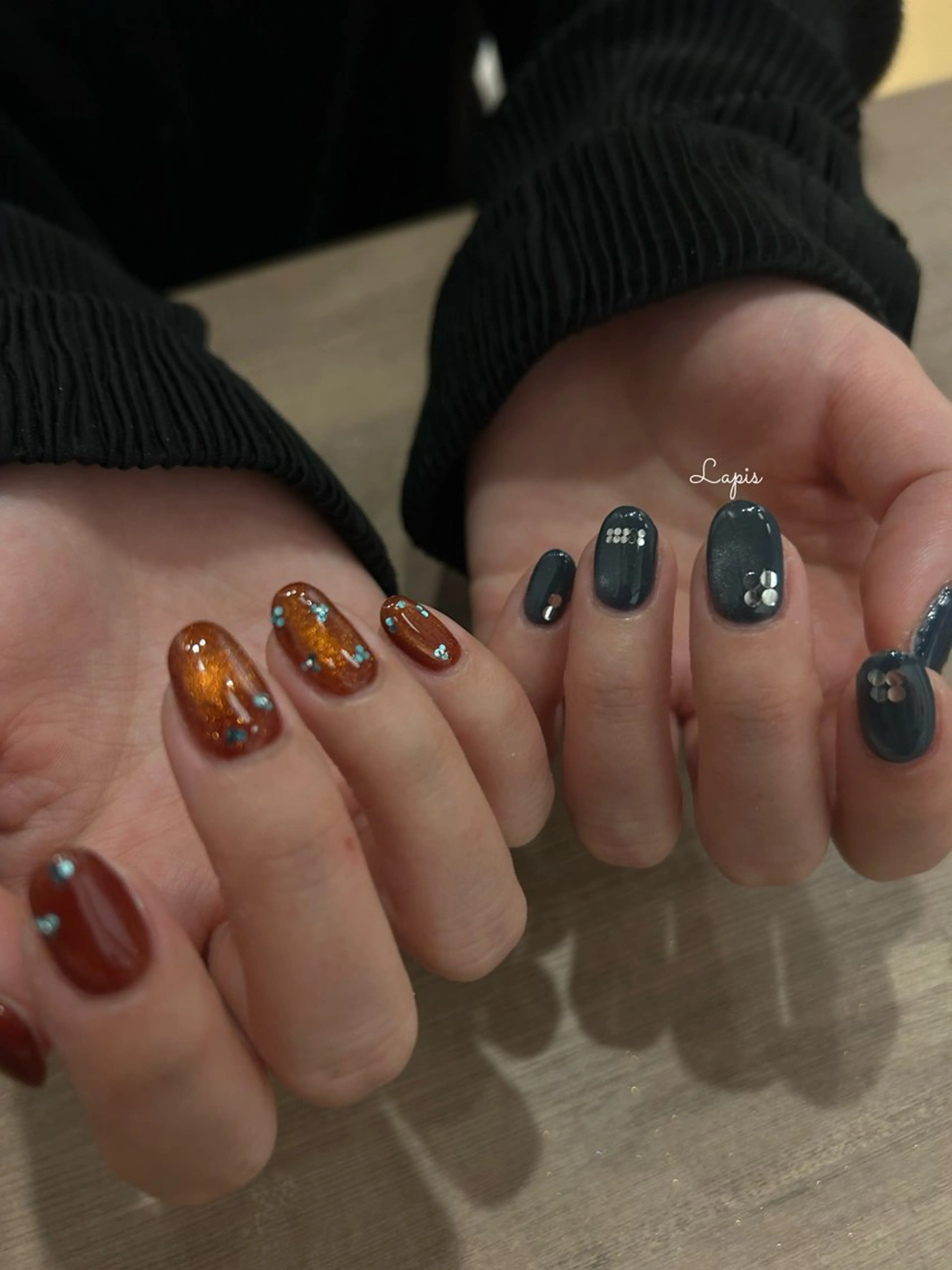 ネイル ハンドネイル Lapis *のネイルデザイン