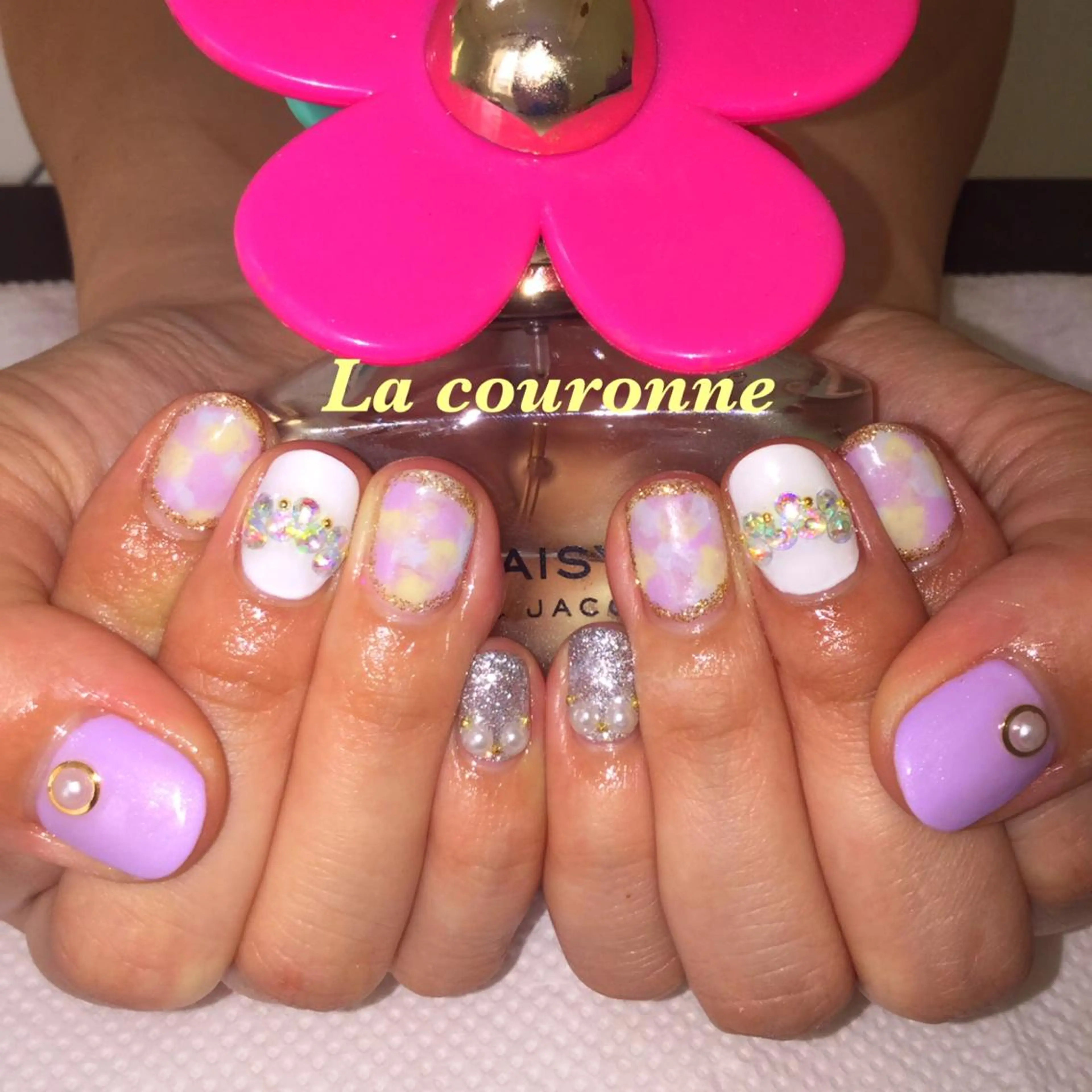 ネイル ハンドネイル Lacouronne NATSUMIのネイルデザイン