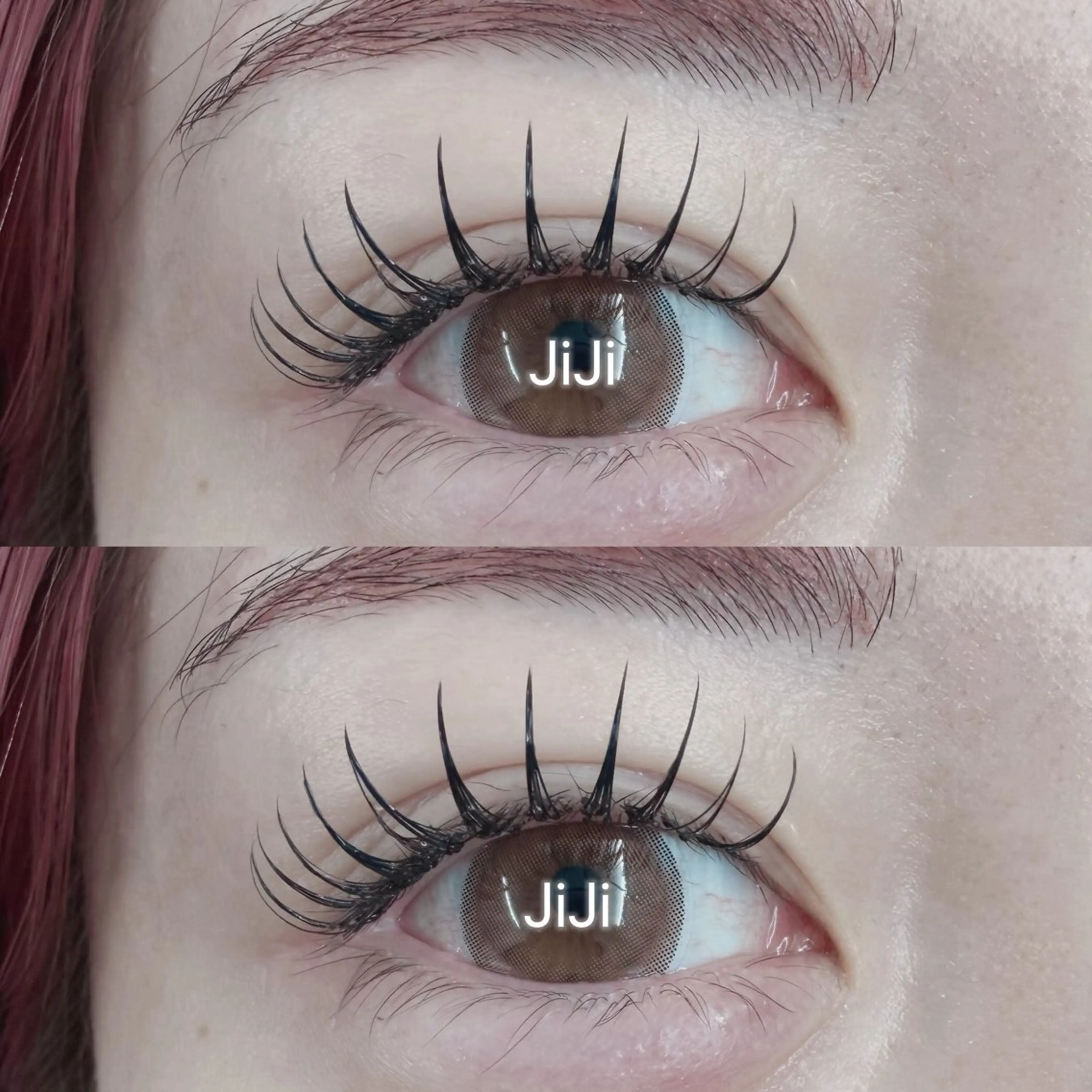 マツエク・マツパ 束感まつ毛 キュート 💎💎JiJi 💎💎のマツエク・マツパデザイン