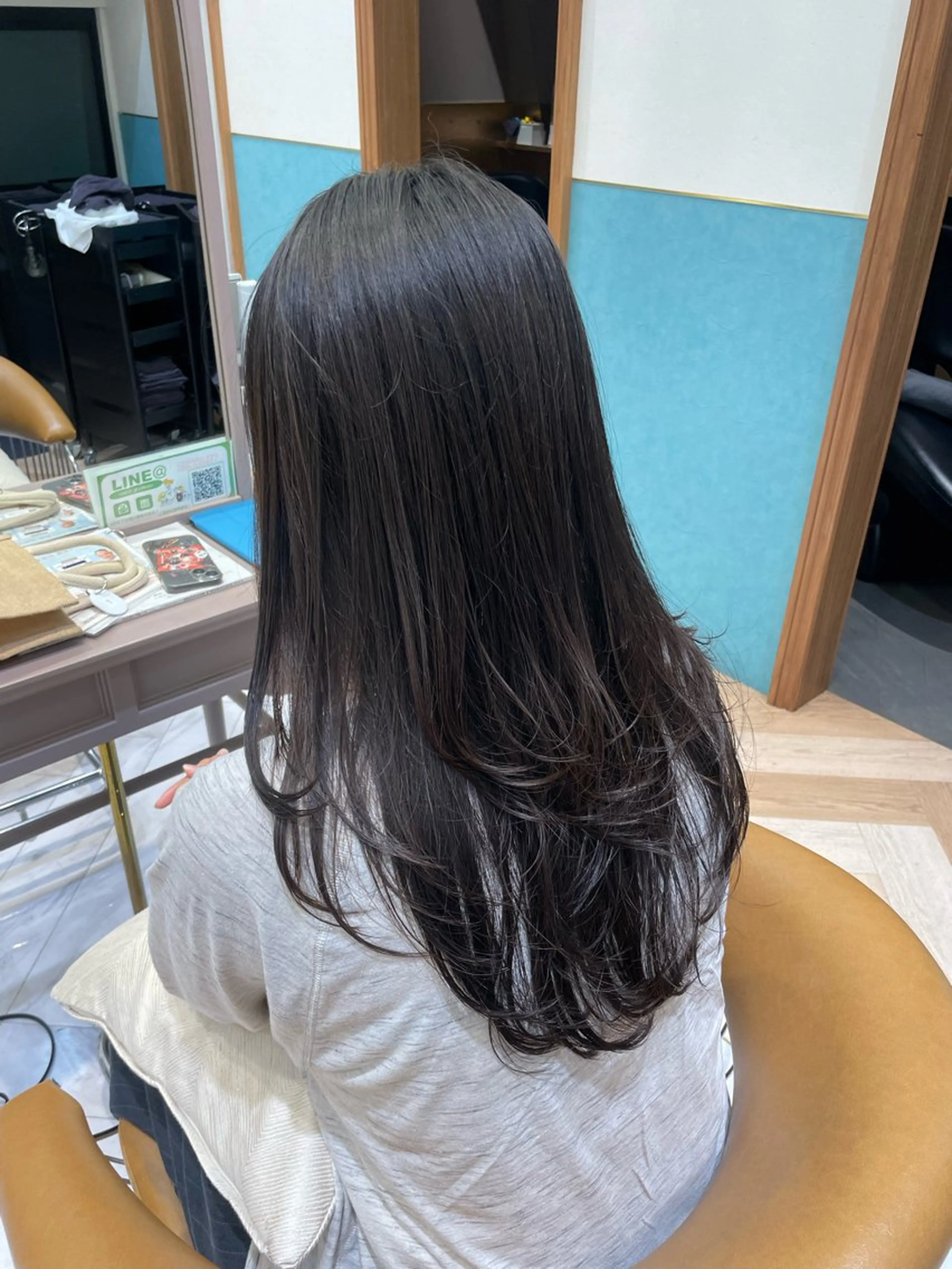 ロング カット トリートメント 韓国レイヤー 🧸🤍ちずみのヘアスタイル