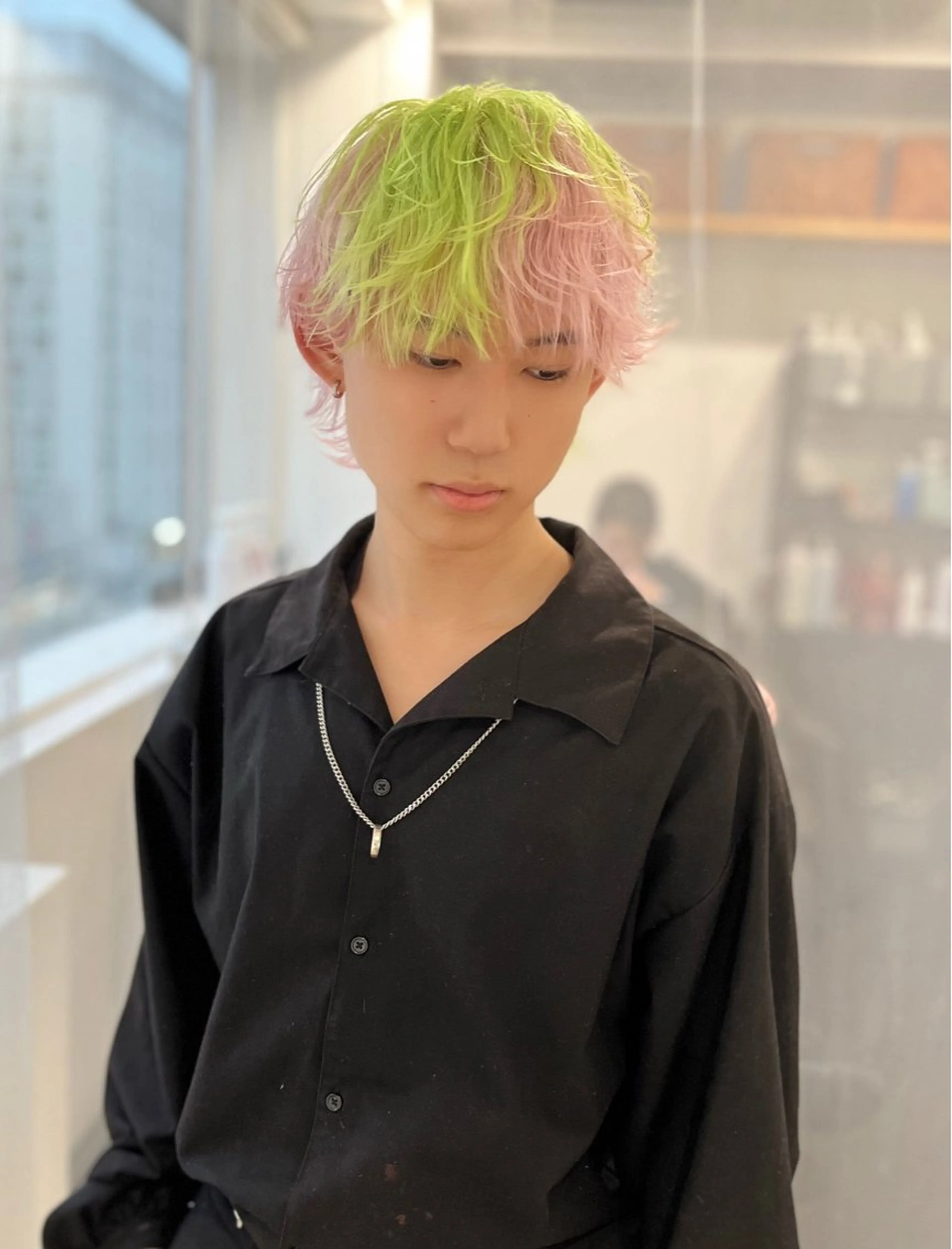 ショート カラー メンズ メンズ特化美容師/ NANA/中屋真之介のヘアスタイル