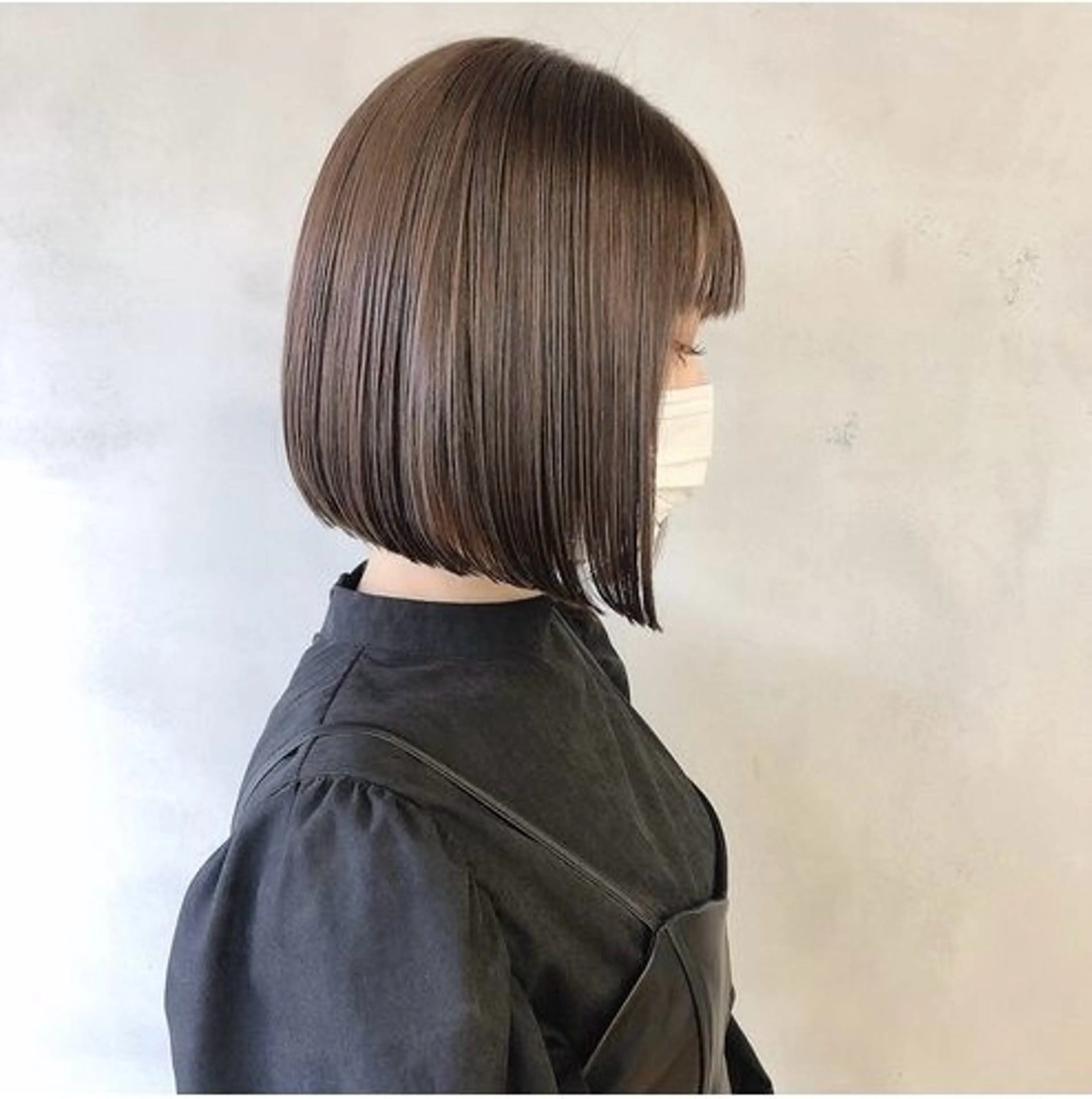 ショート 前下がりボブ ボブ 横山 翔のヘアスタイル