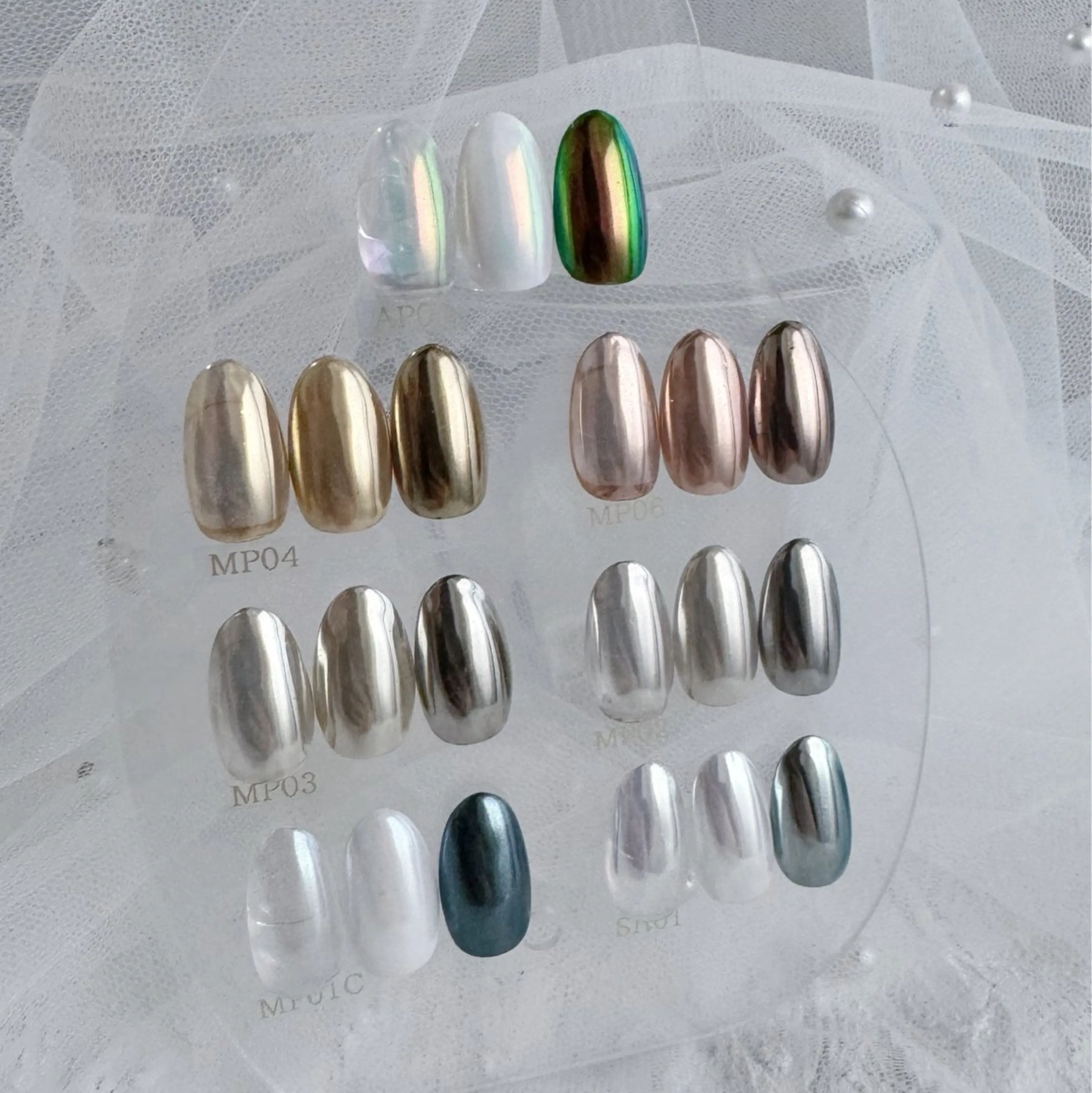 🎀【ミラー(ワンカラー＋ミラー)】🎀 《HAND》フィルイン施術〔オフ無90分/オフ有120分･初回他店オフ無料〕の写真