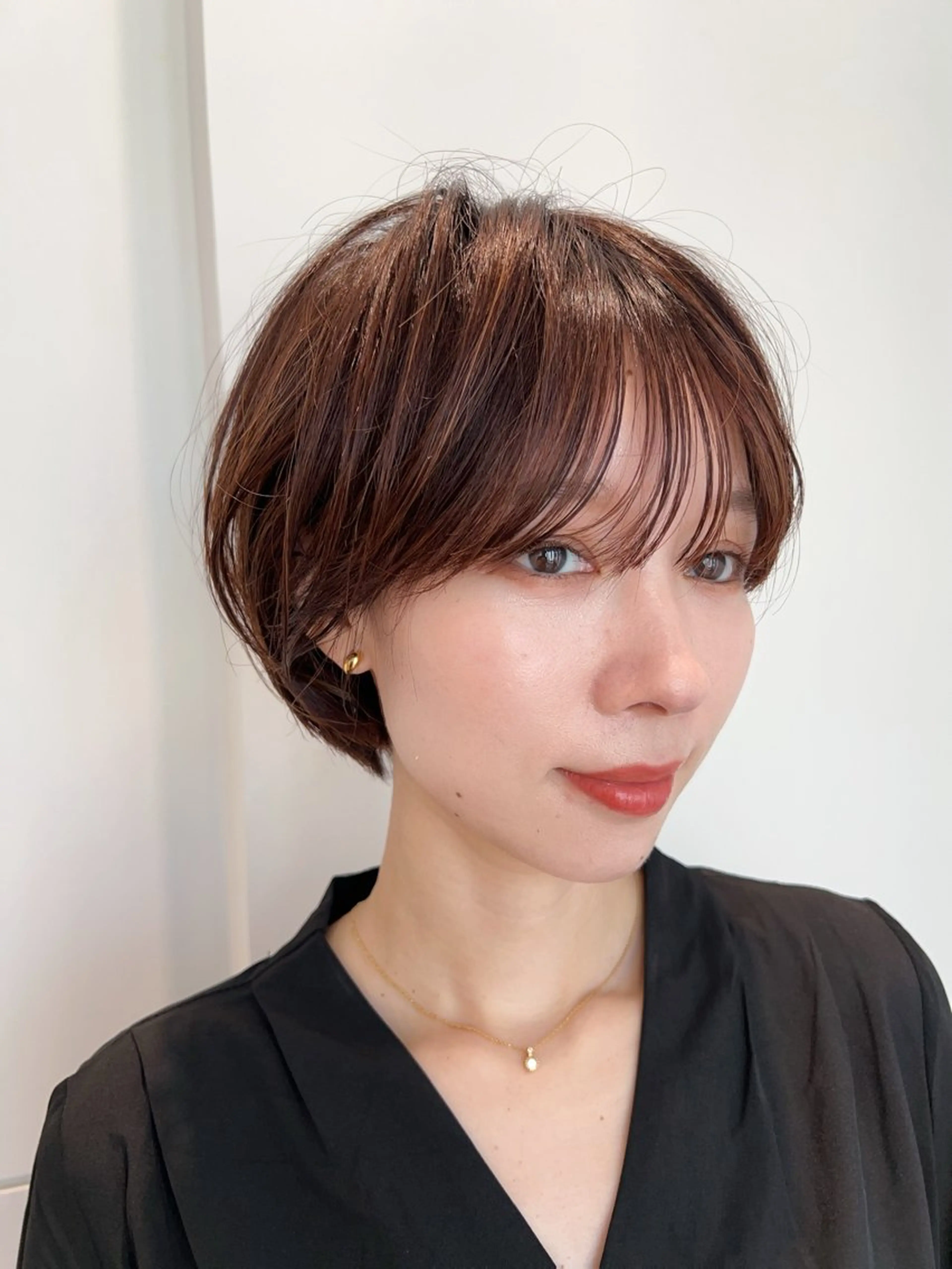 ショート カット ヘアカラー 縮毛矯正 トリートメント 縮毛矯正 /横山陸人のヘアスタイル