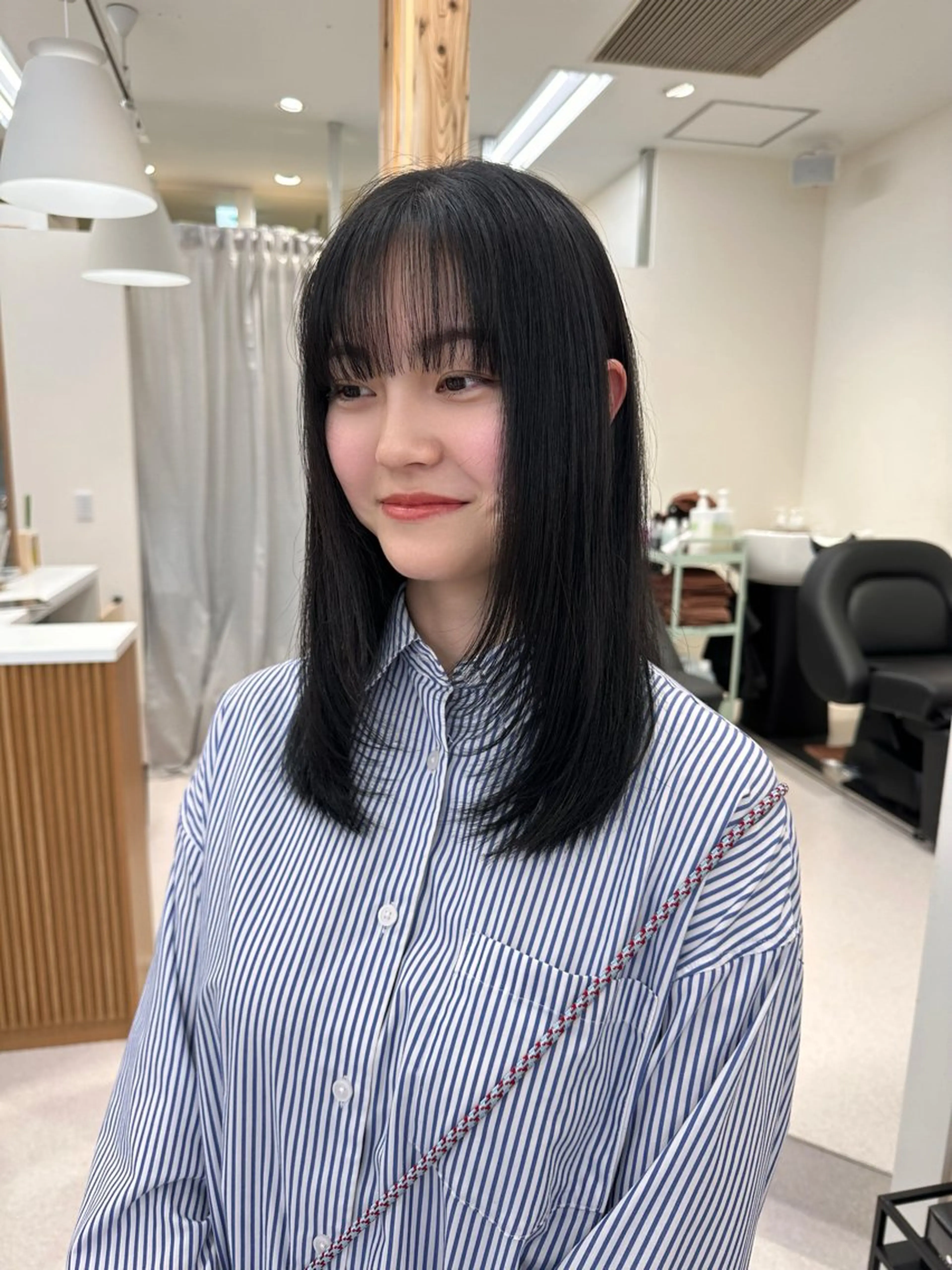 ミディアム カラー 🪭risa 暖色/レイヤー🪭のヘアスタイル