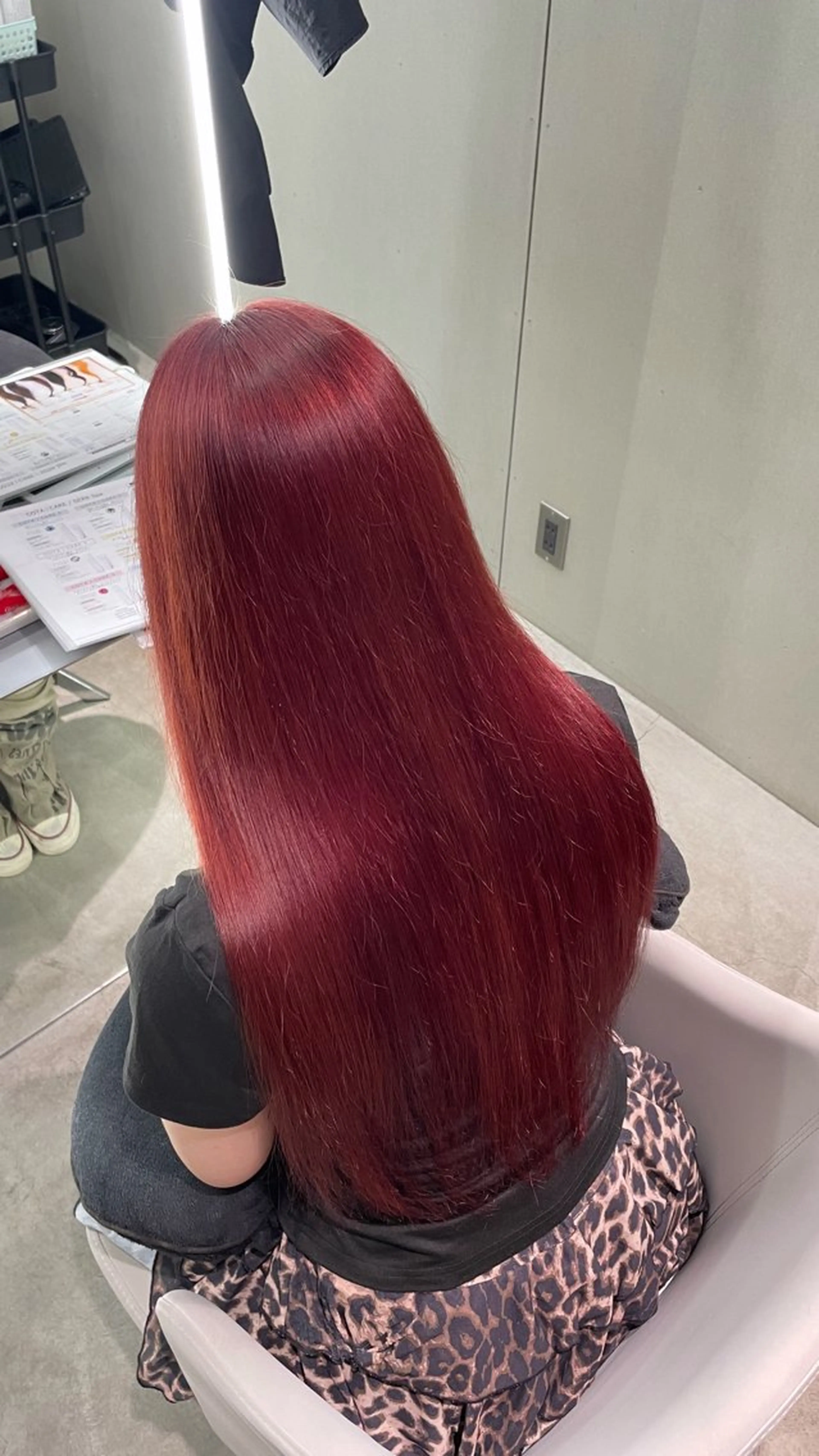 カラー ブリーチ レッドカラー GEM/名駅 /Mizuhaのヘアスタイル