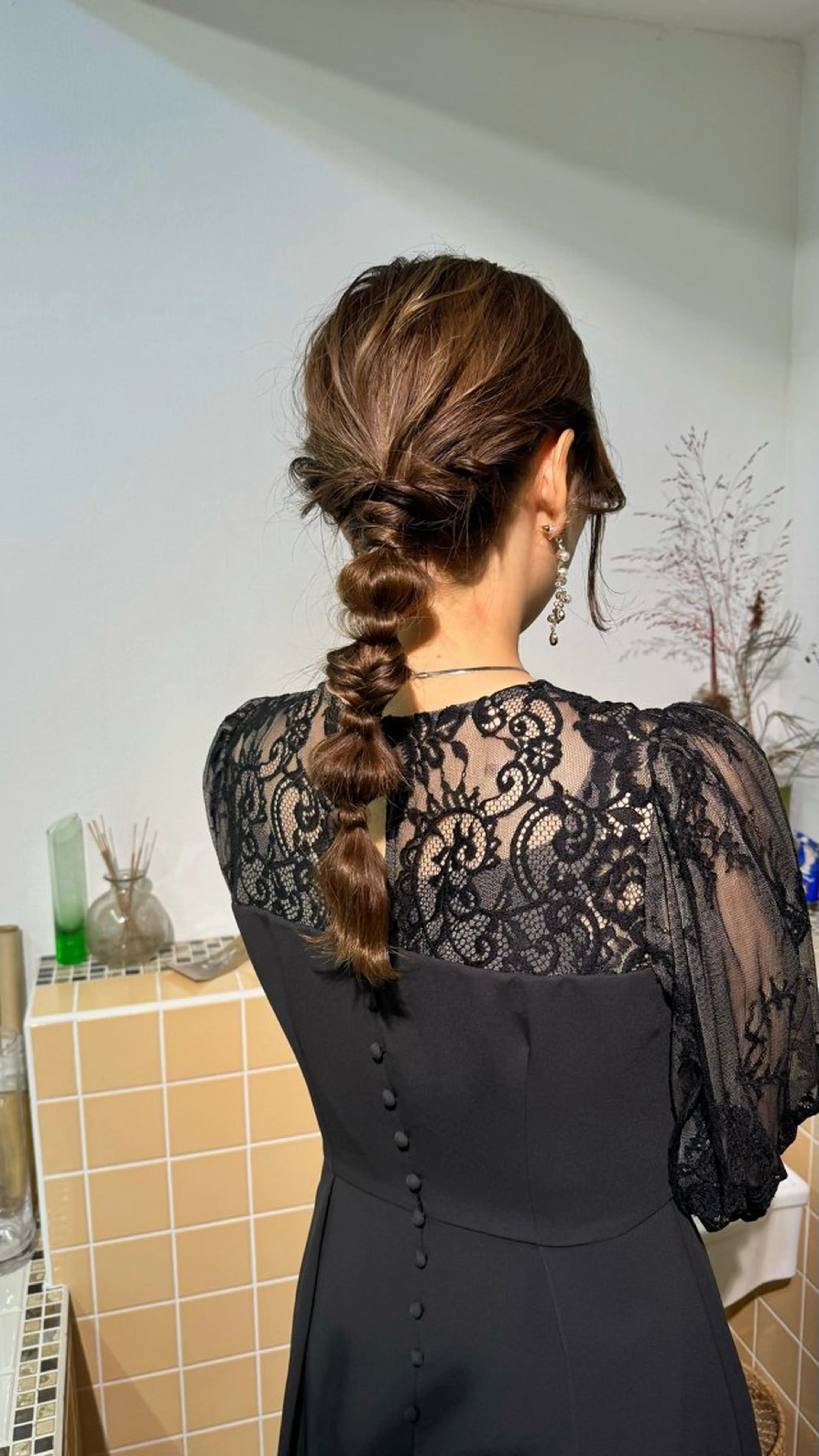 セミロング ヘアセット Seeknext // Rukaのヘアスタイル