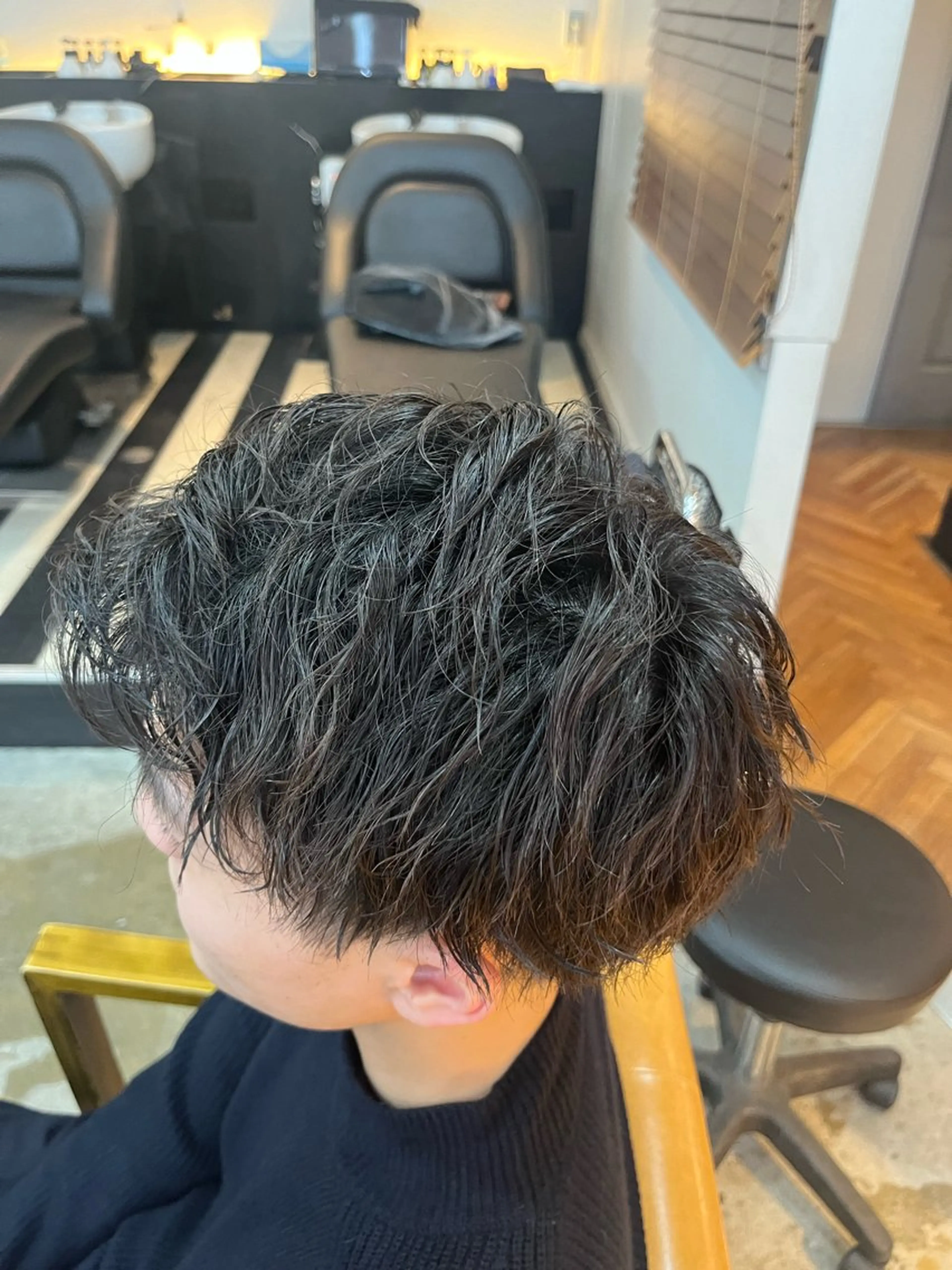 パーマ メンズ メンズハイライト メンズパーマ スペインカール スパイキーショート メンズツイストパーマ カット パーマ 💇メンズパーマ💇 木村賢司のヘアスタイル