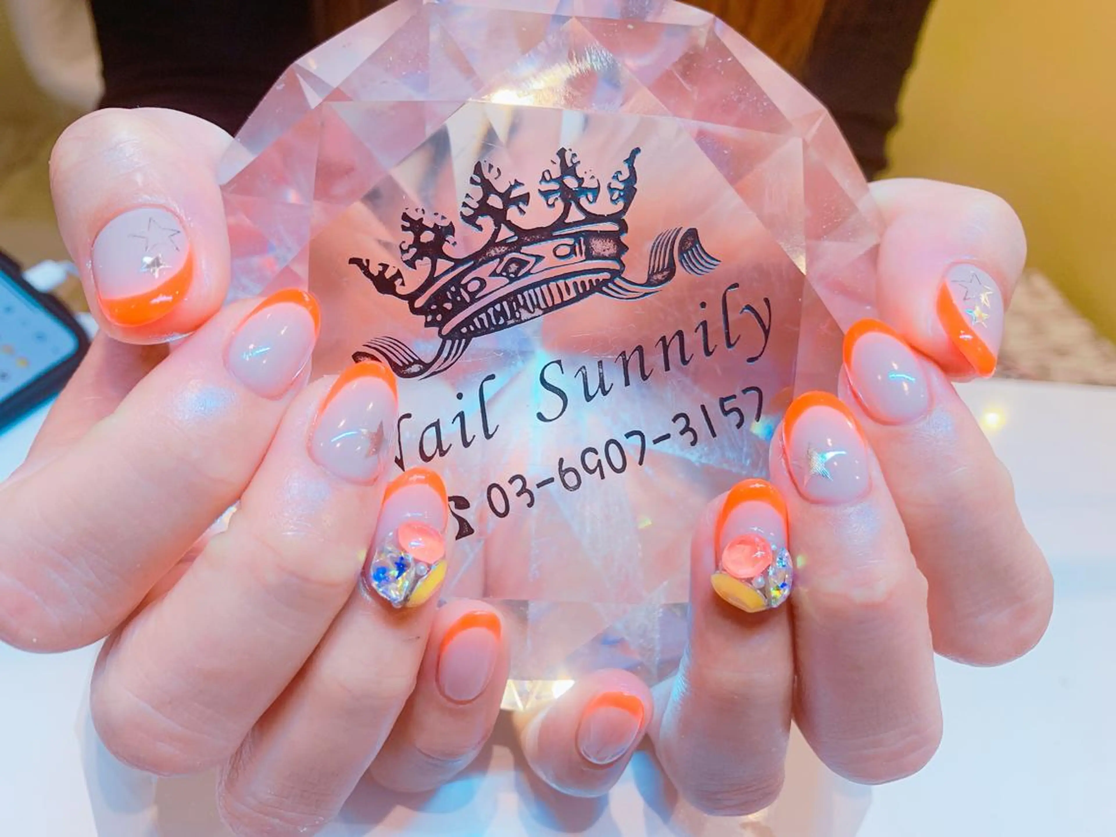 ネイル 長さだし専門店 M2　rikaのネイルデザイン