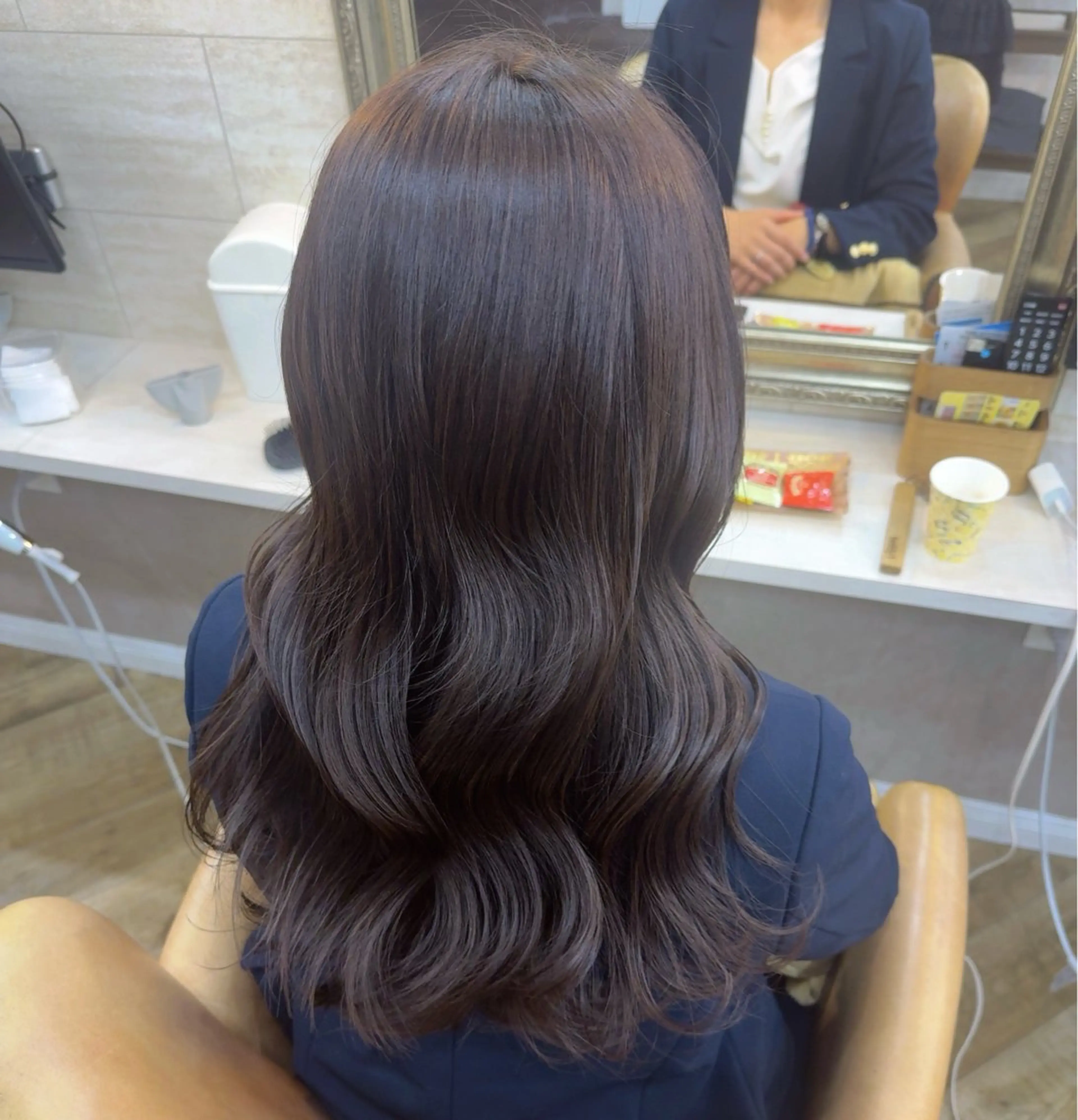 4月限定‼️ 【髪質改善】イルミナカラー+カット+2STEP TR+炭酸泉の写真