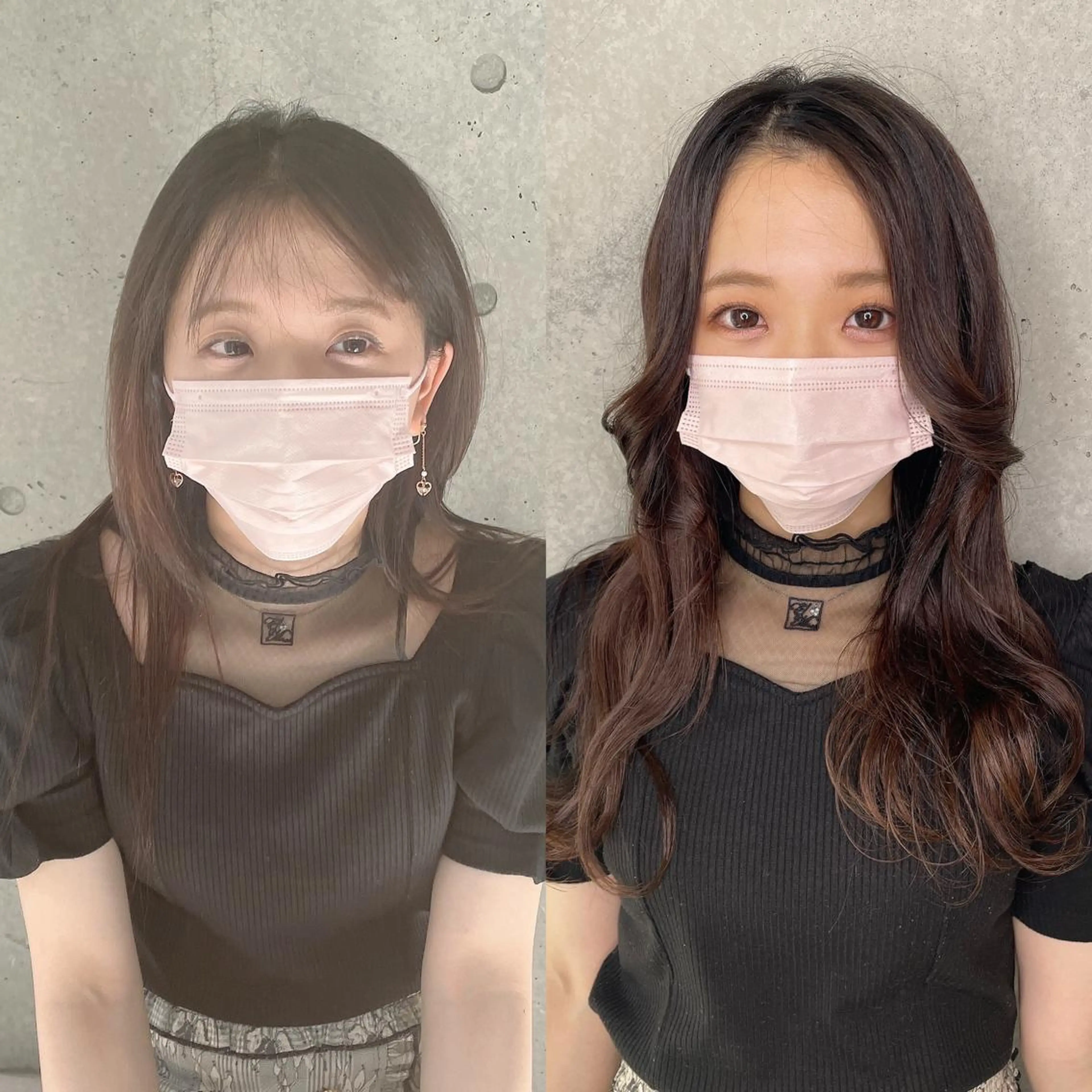 セミロング カラー パーマ ヘアアレンジ メンズ キッズ ネイル マツエク・マツパ アイブロウ シールエクステ メンズハイライト メンズインナーカラー ミストバング  フェイスフレーミング ACHFILO モデル募集のヘアスタイル