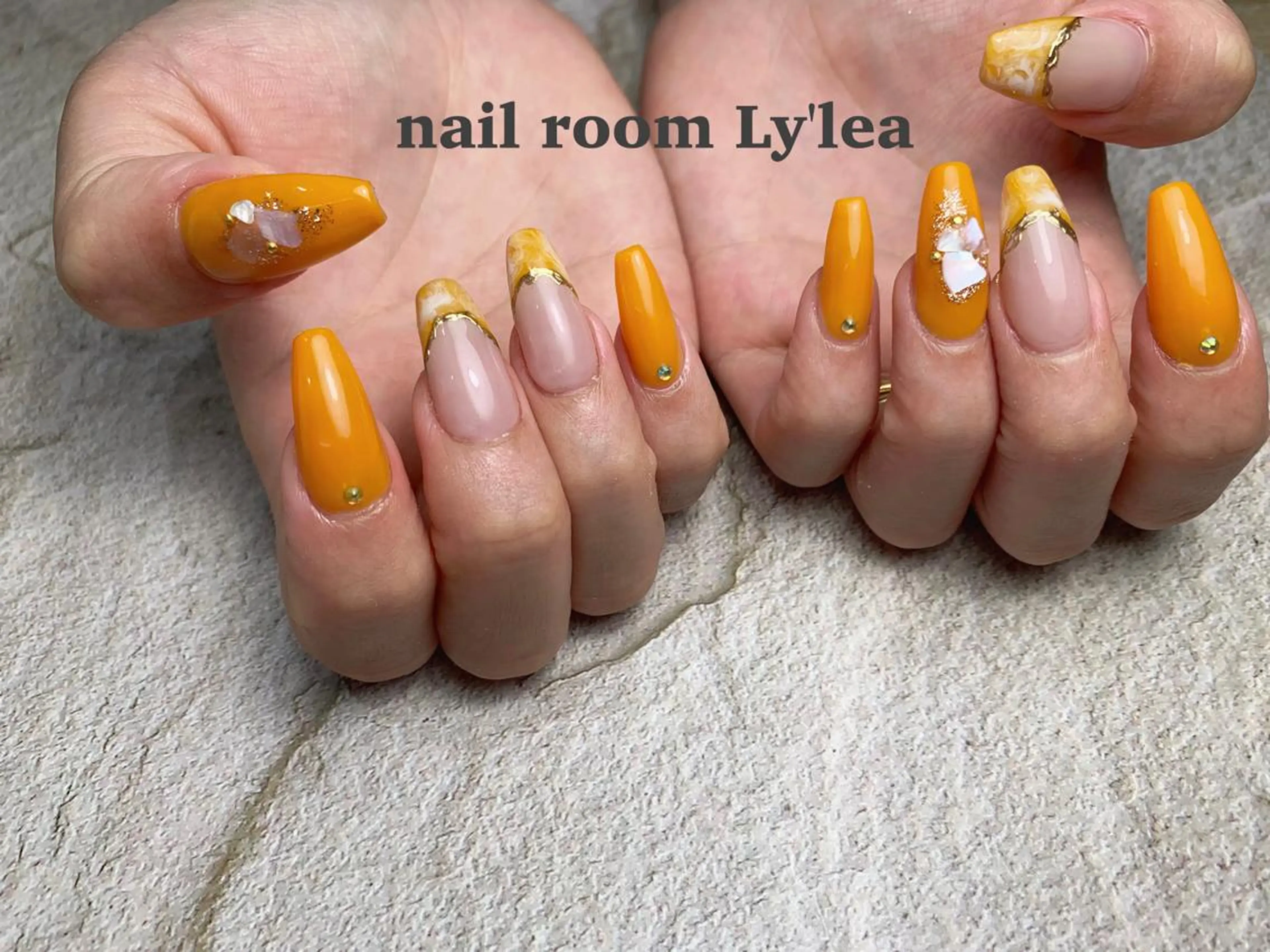 ネイル ハンドネイル nail room Ly'leaのネイルデザイン