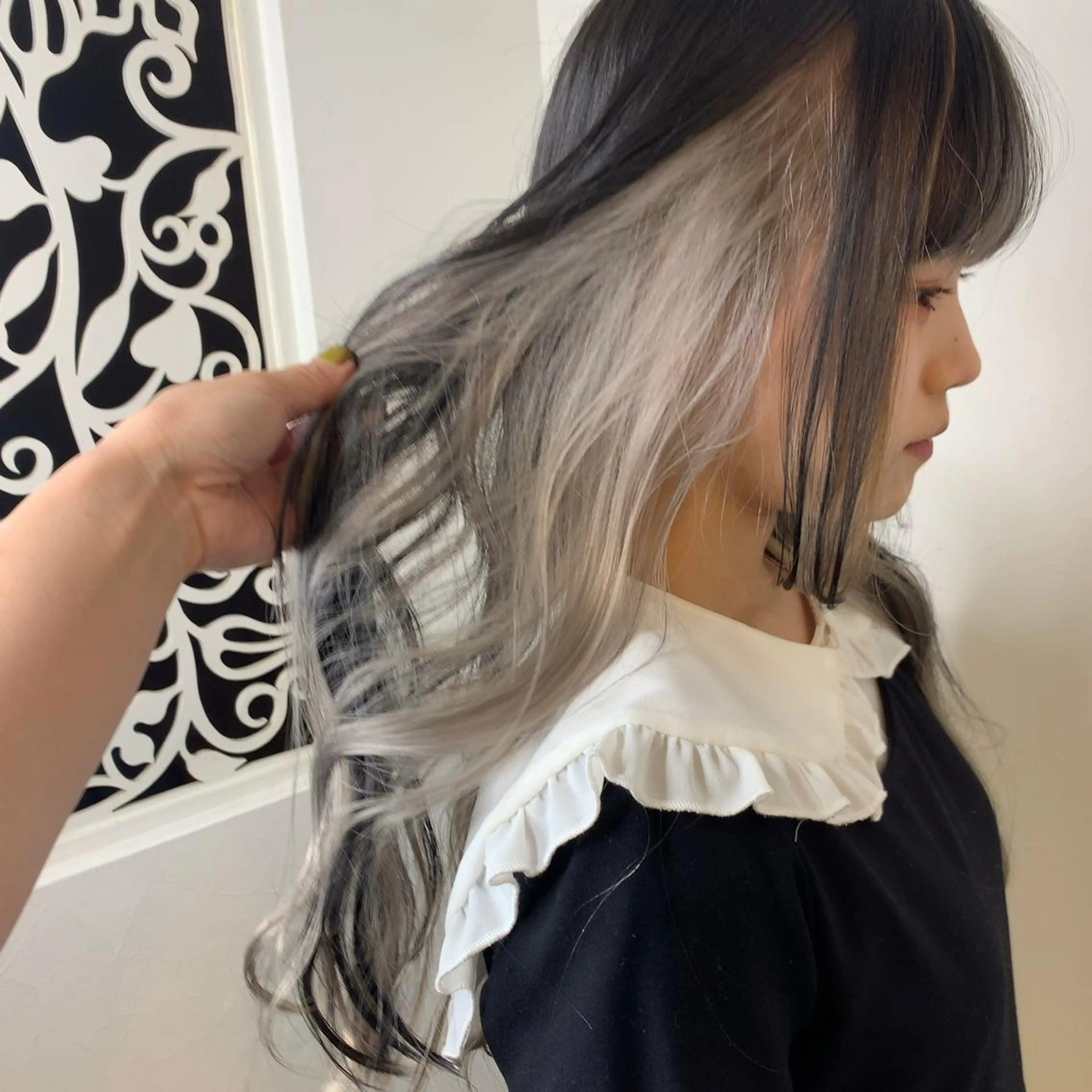 セミロング Hair Resort Noble(ヘアリゾートノーブル)所属・オオヤ カナのヘアスタイル