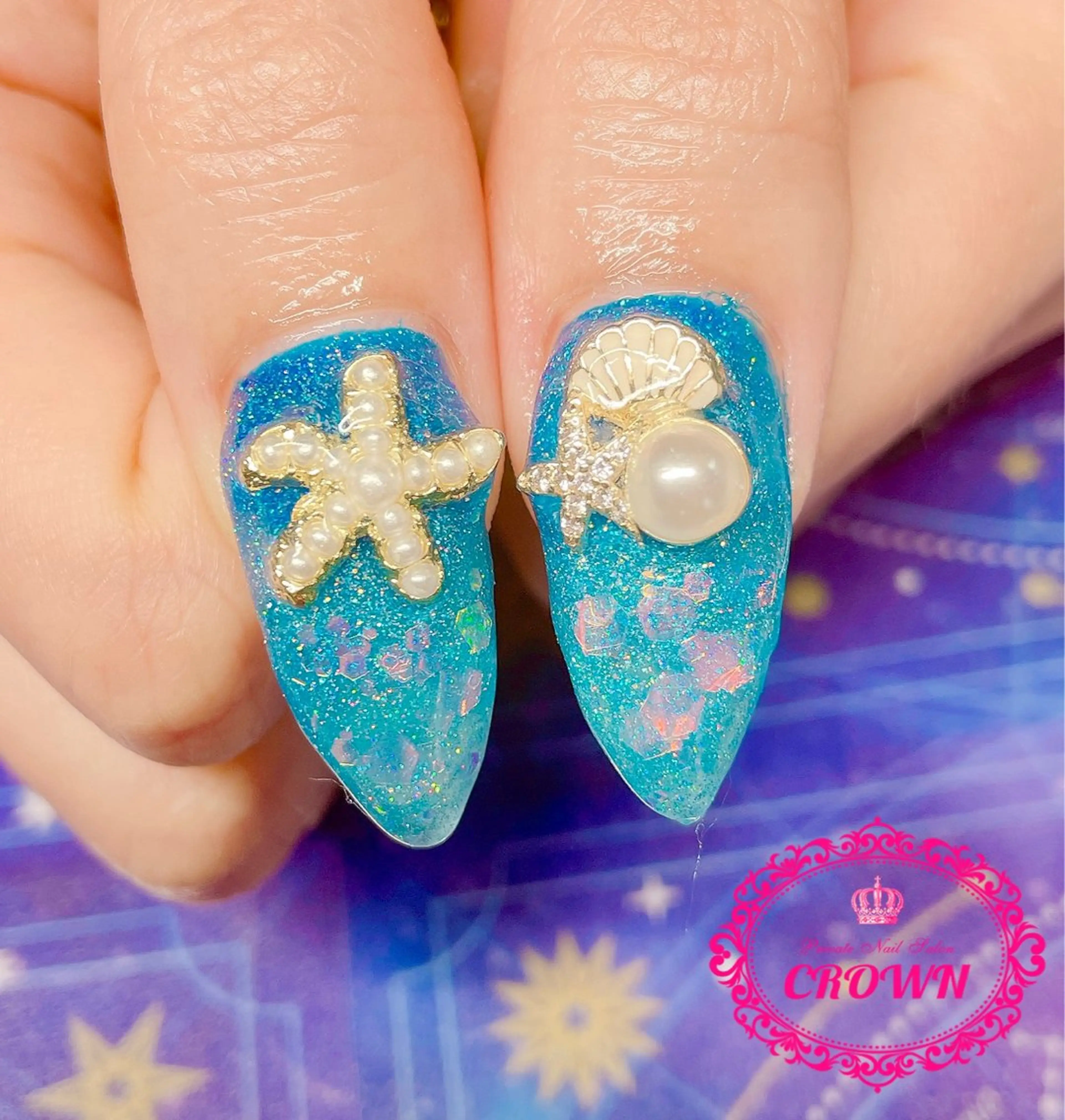 ネイル CROWN プライベートサロンのネイルデザイン