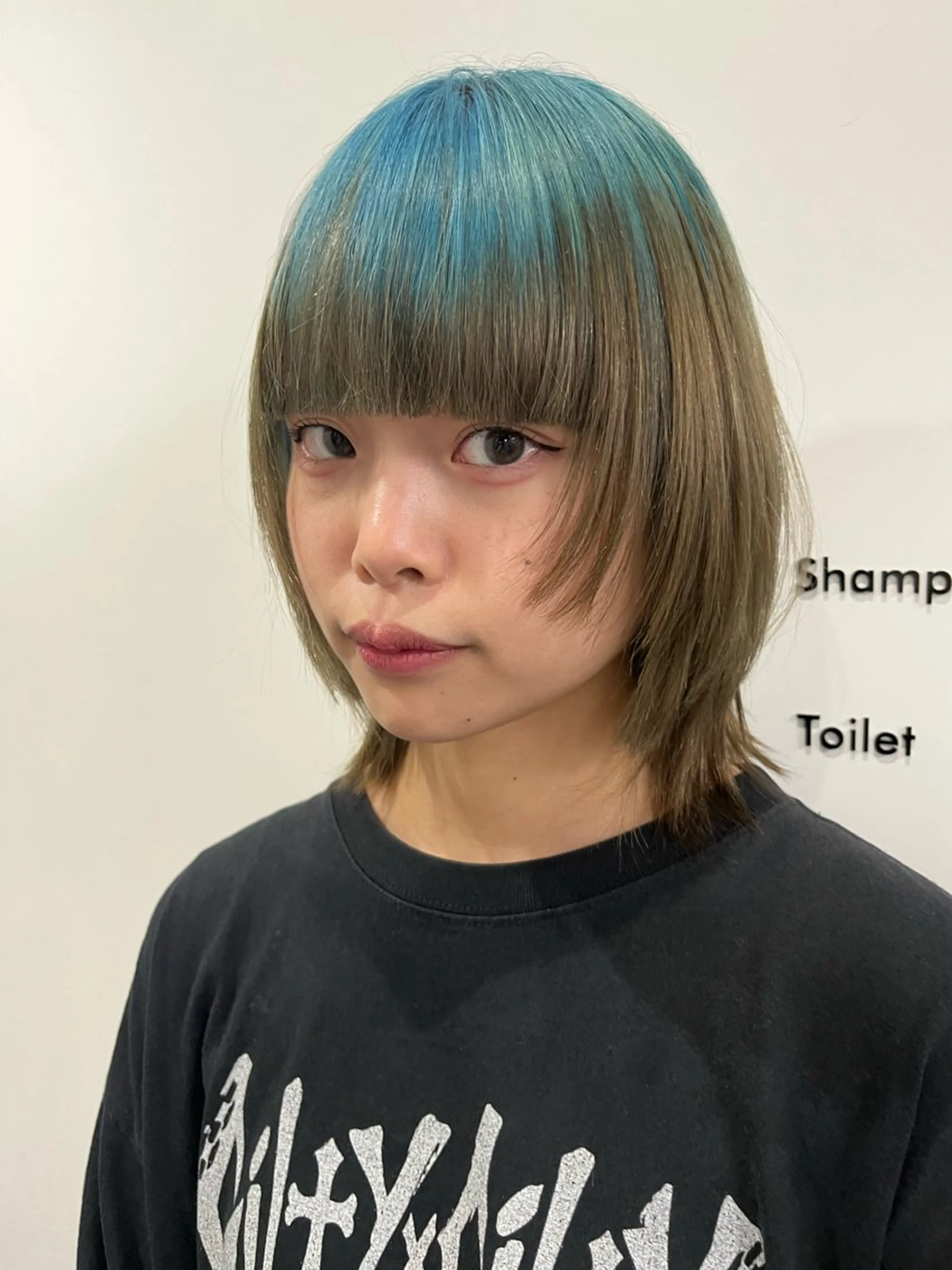 ミディアム ヘアカラー heir studio Baretta所属・山本 銀次郎のヘアスタイル