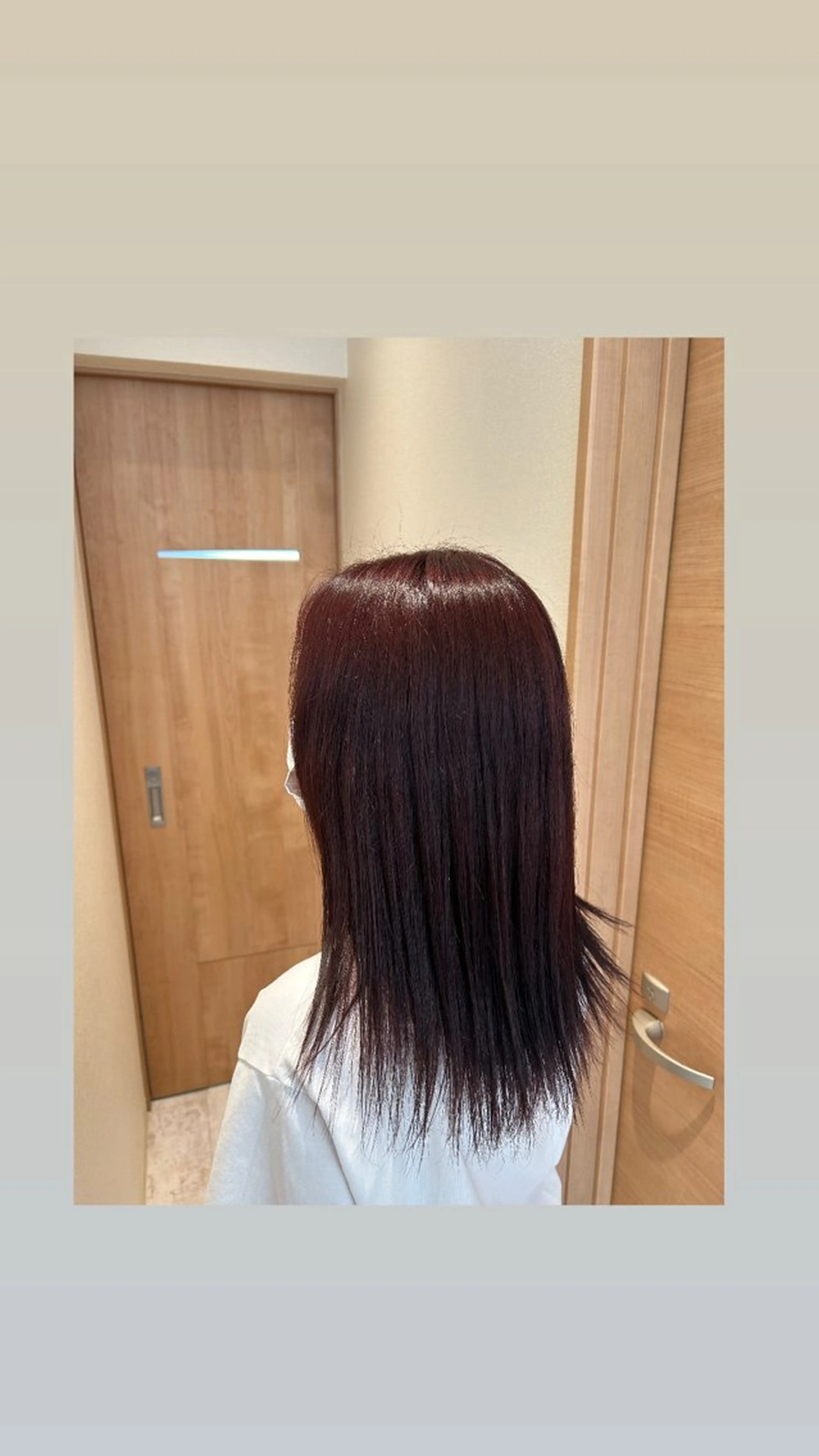 カラー レッドカラー 山﨑 蓮のヘアスタイル