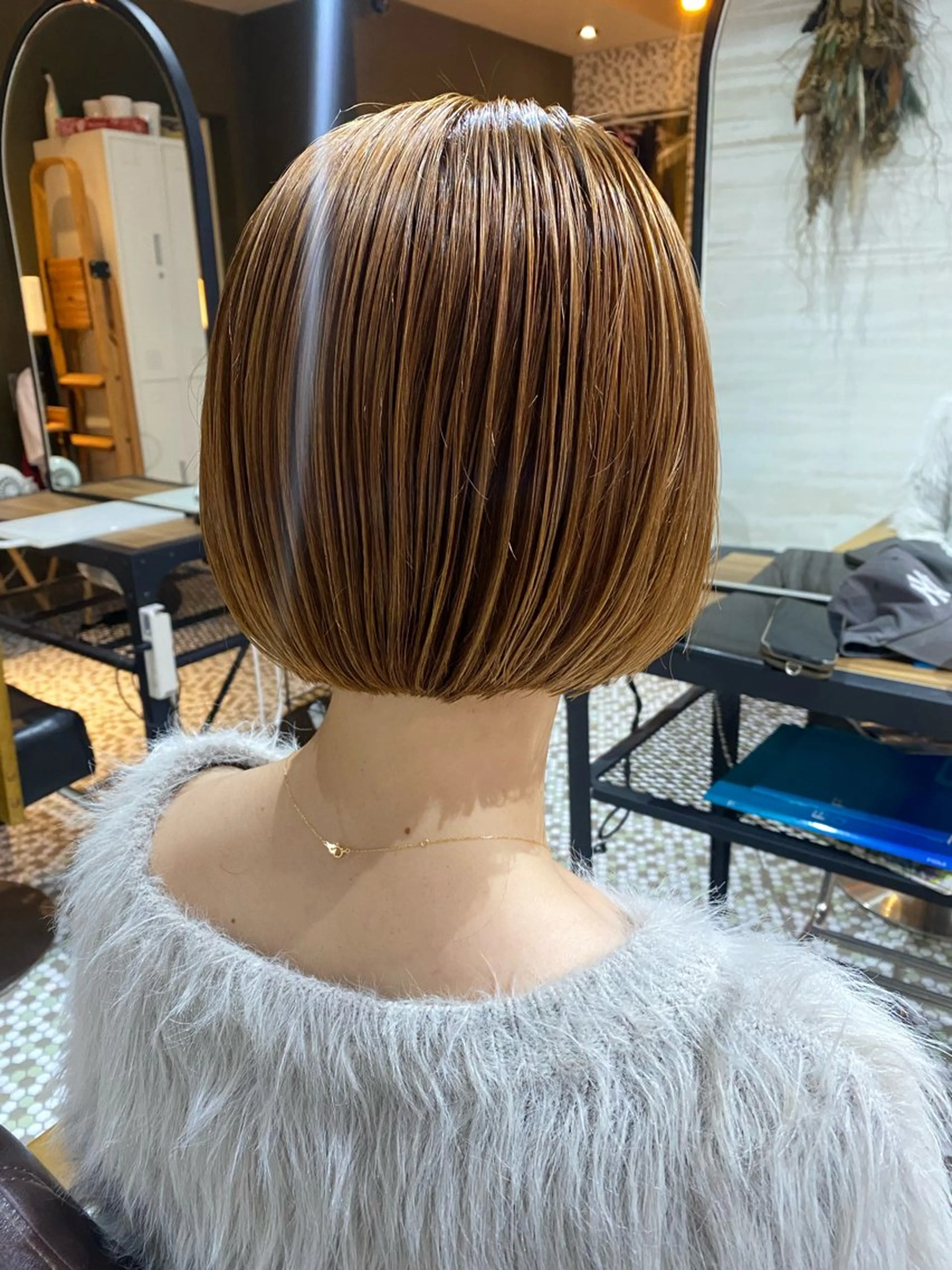 ショート カラー ボブ カット ヘアカラー APPEL所属・APPEL hair /岡山のヘアスタイル