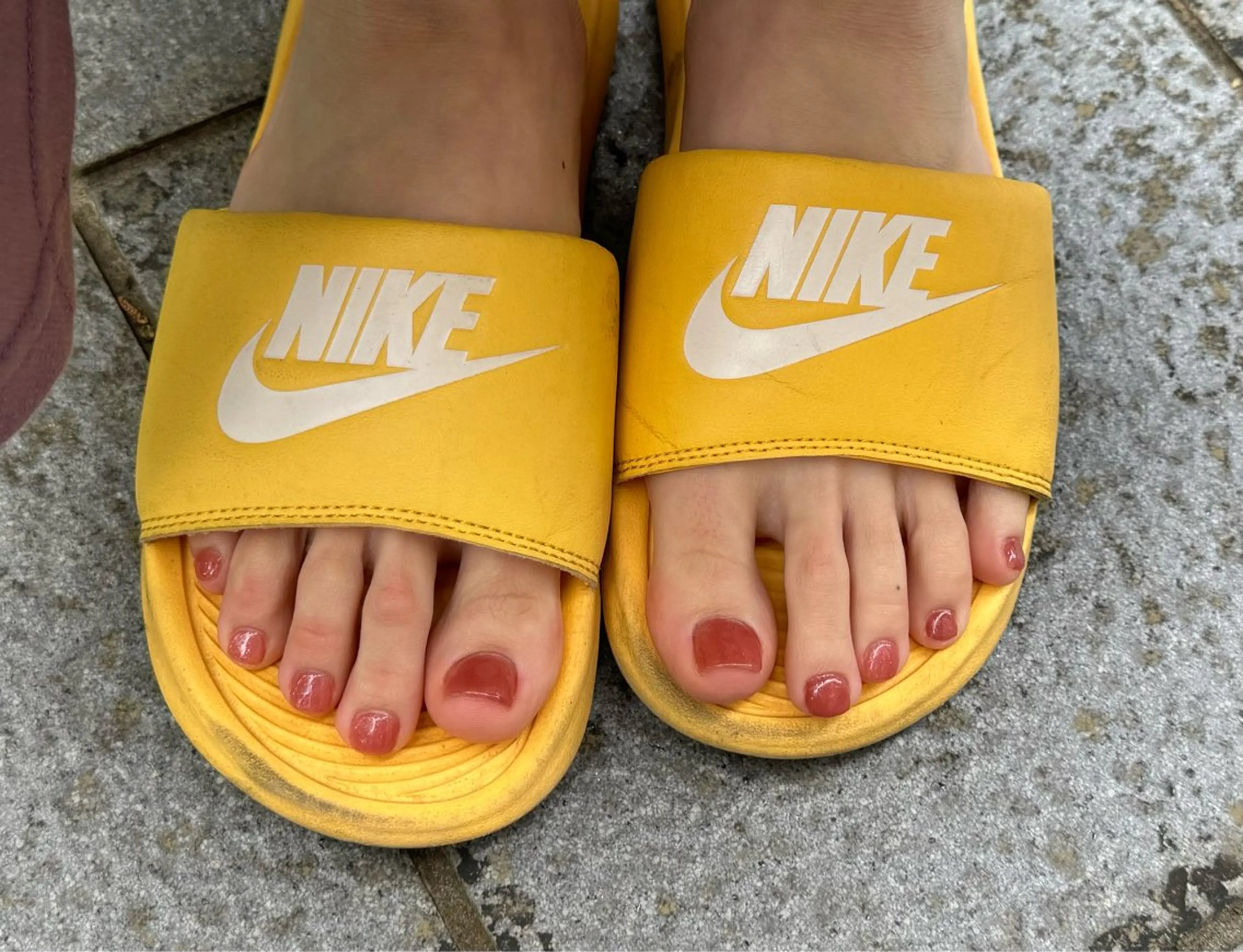 ワンカラー　その他のフットメニューはハンド料金➕¥1100の写真