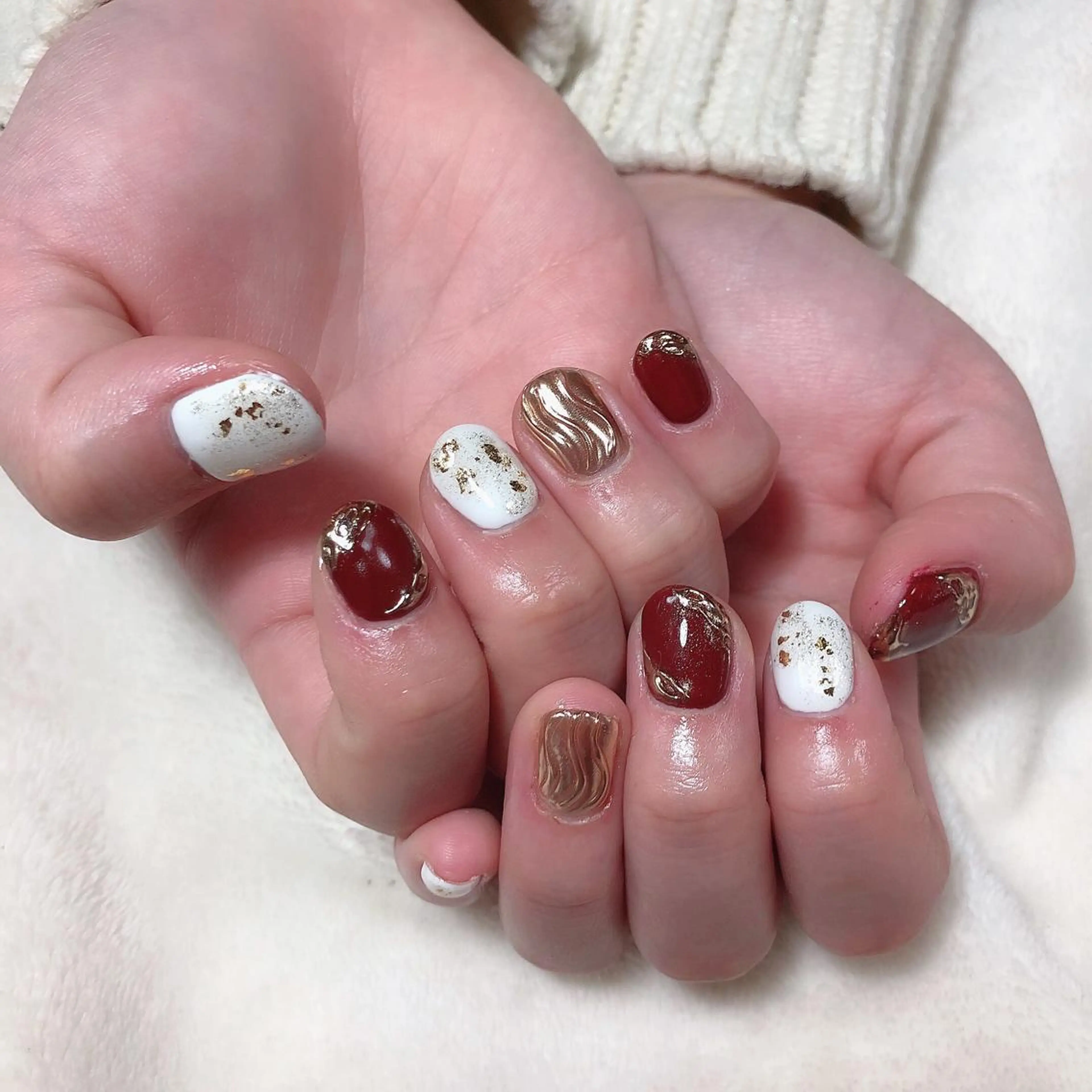 ネイル 成人式 持ち込み nails 🎀meのネイルデザイン