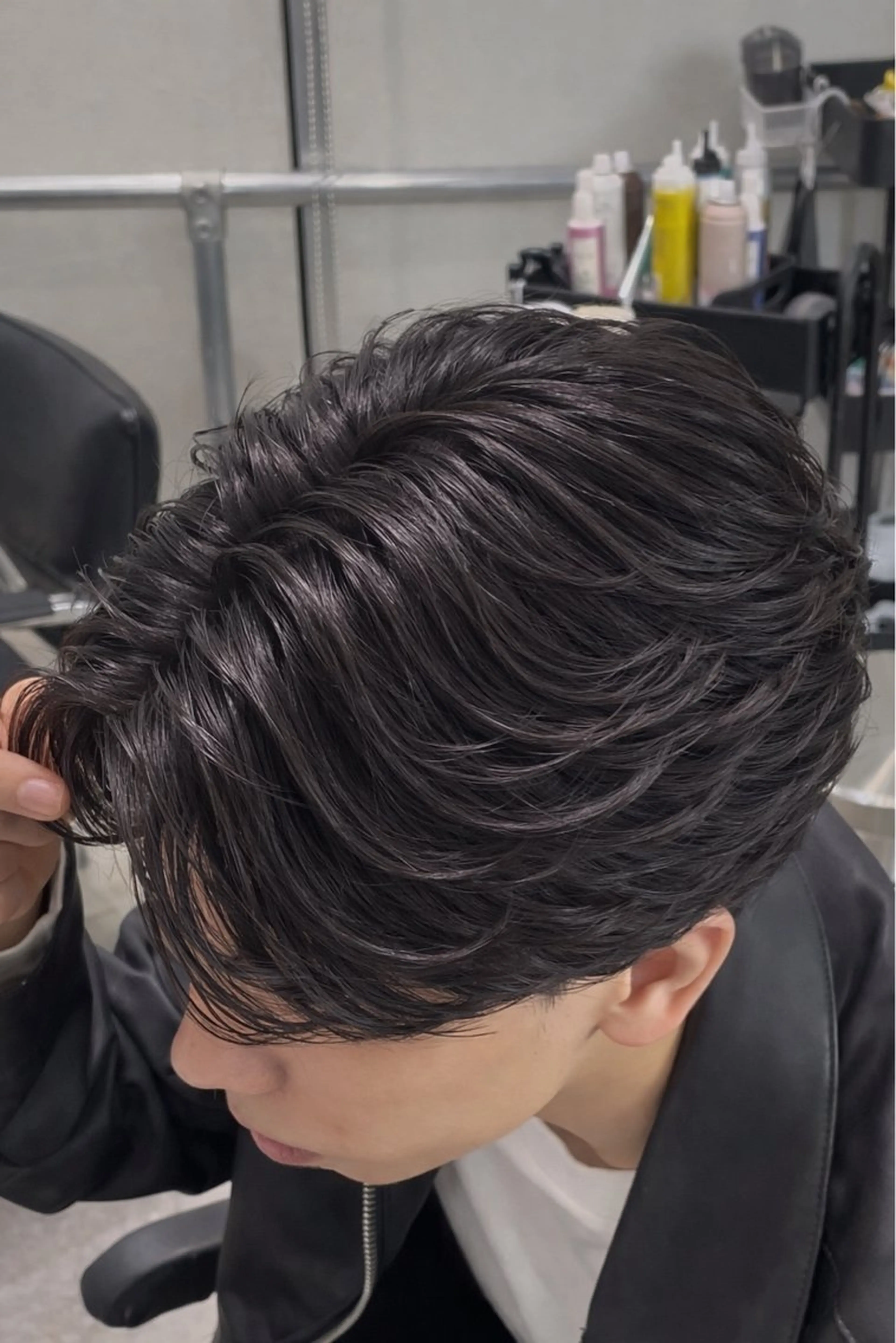 パーマ メンズ メンズパーマ ニュアンスパーマ カット パーマ トリートメント 🔱OVARL🔱 メンズパーマ/たいがのヘアスタイル