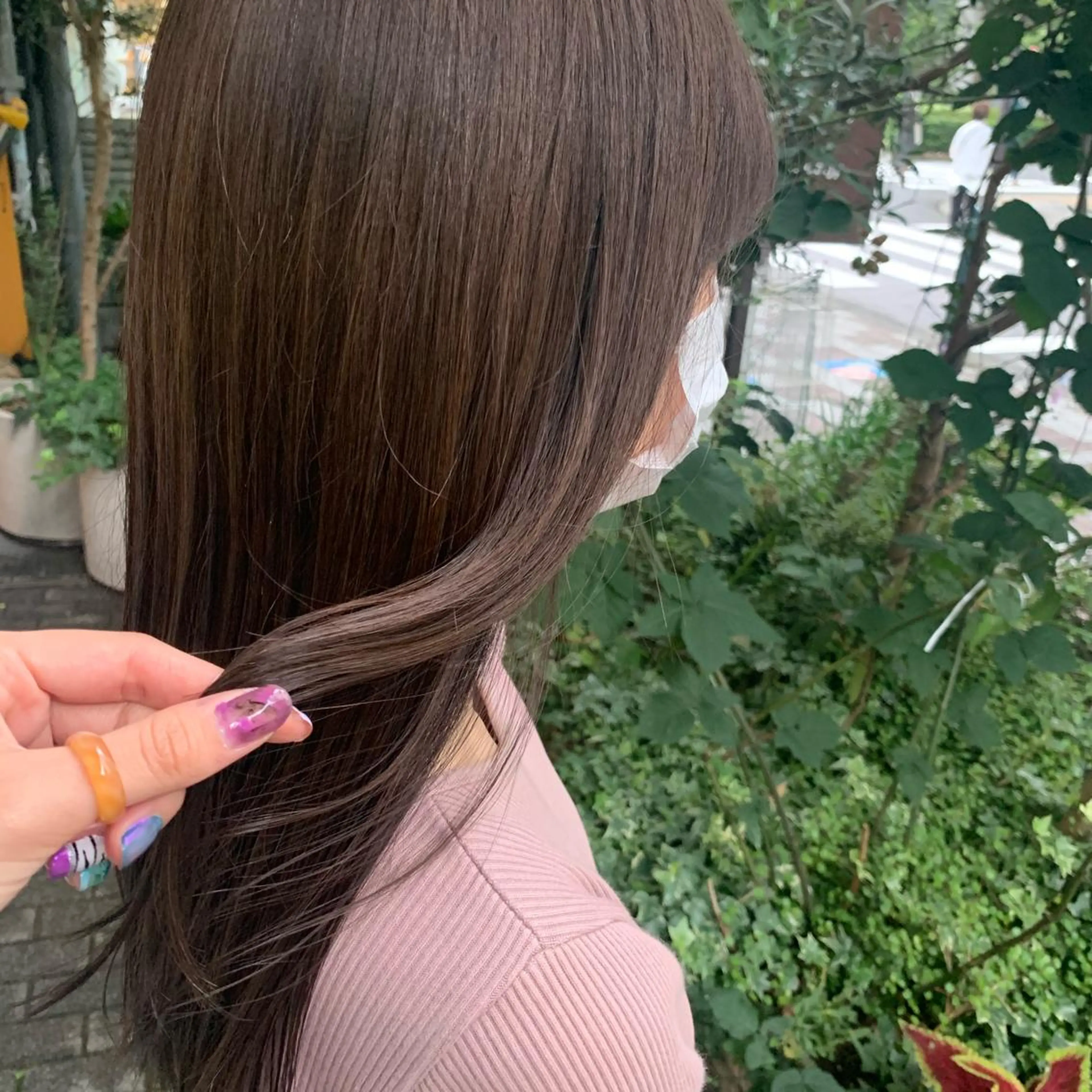 ロング カラー 平野葵🎀 hair/nailのネイルデザイン