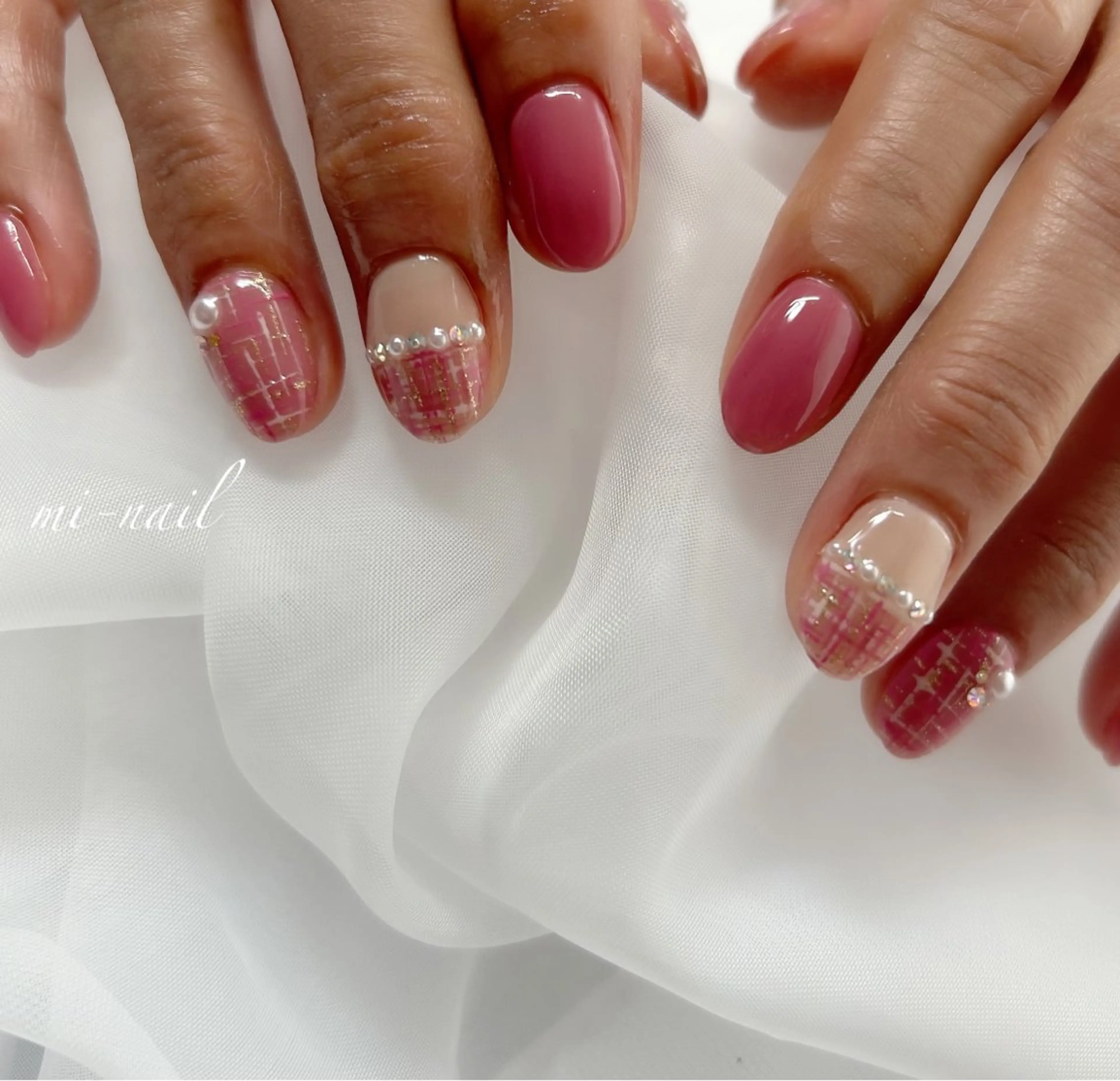 ネイル ハンドネイル ..mi_nail..所属・..mi-nail ..のネイルデザイン