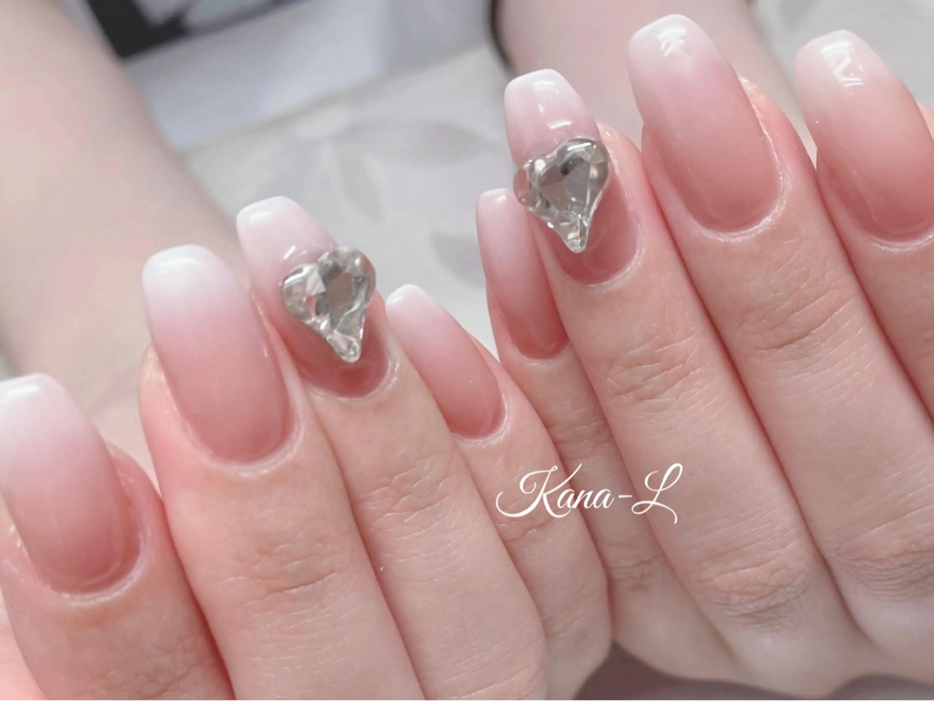 ネイル ジェルネイル 韓国ネイル パラジェル ワンホンネイル 芦辺 香奈のネイルデザイン