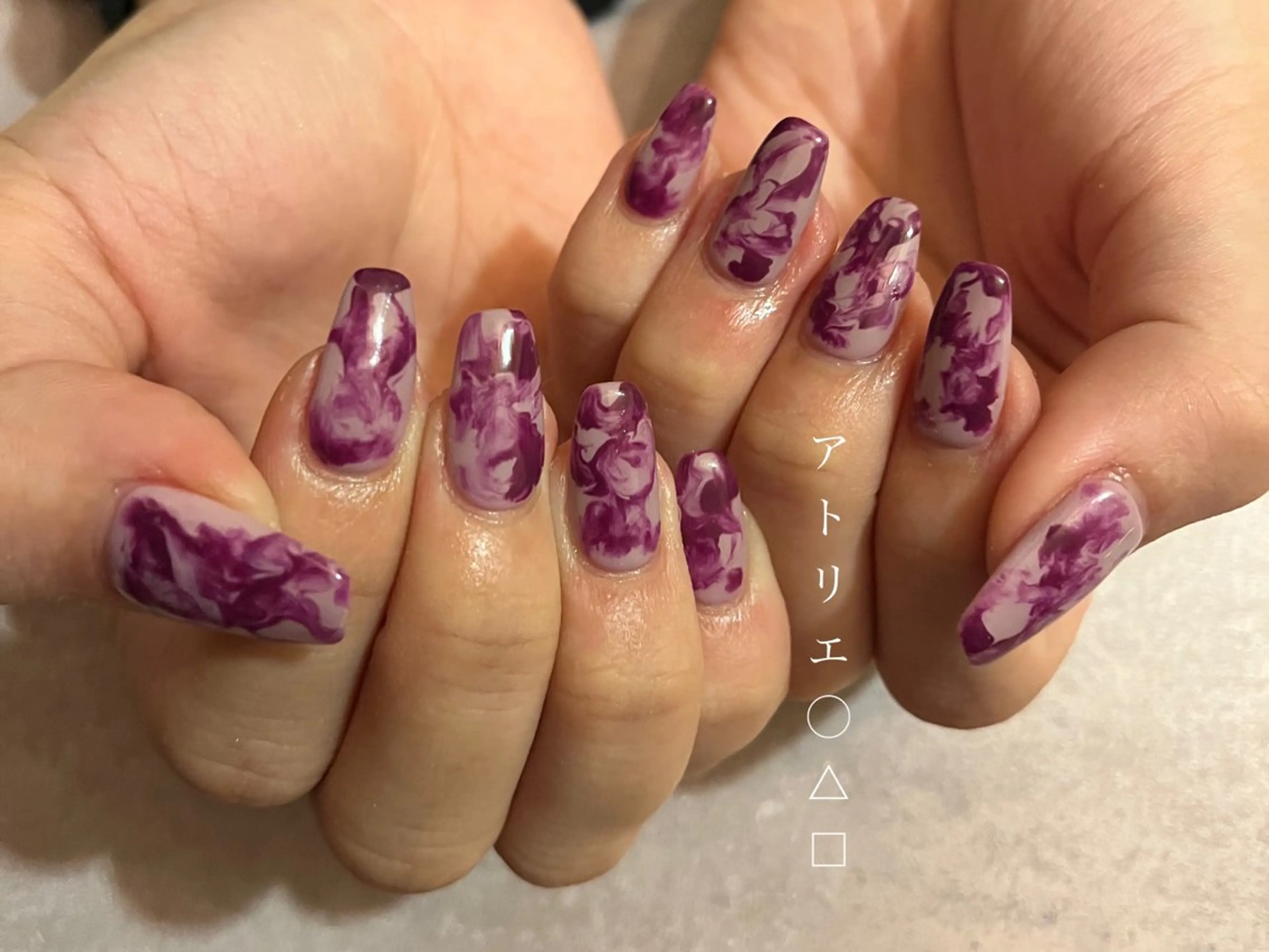 ネイル ハンドネイル アトリエ ○△□のネイルデザイン