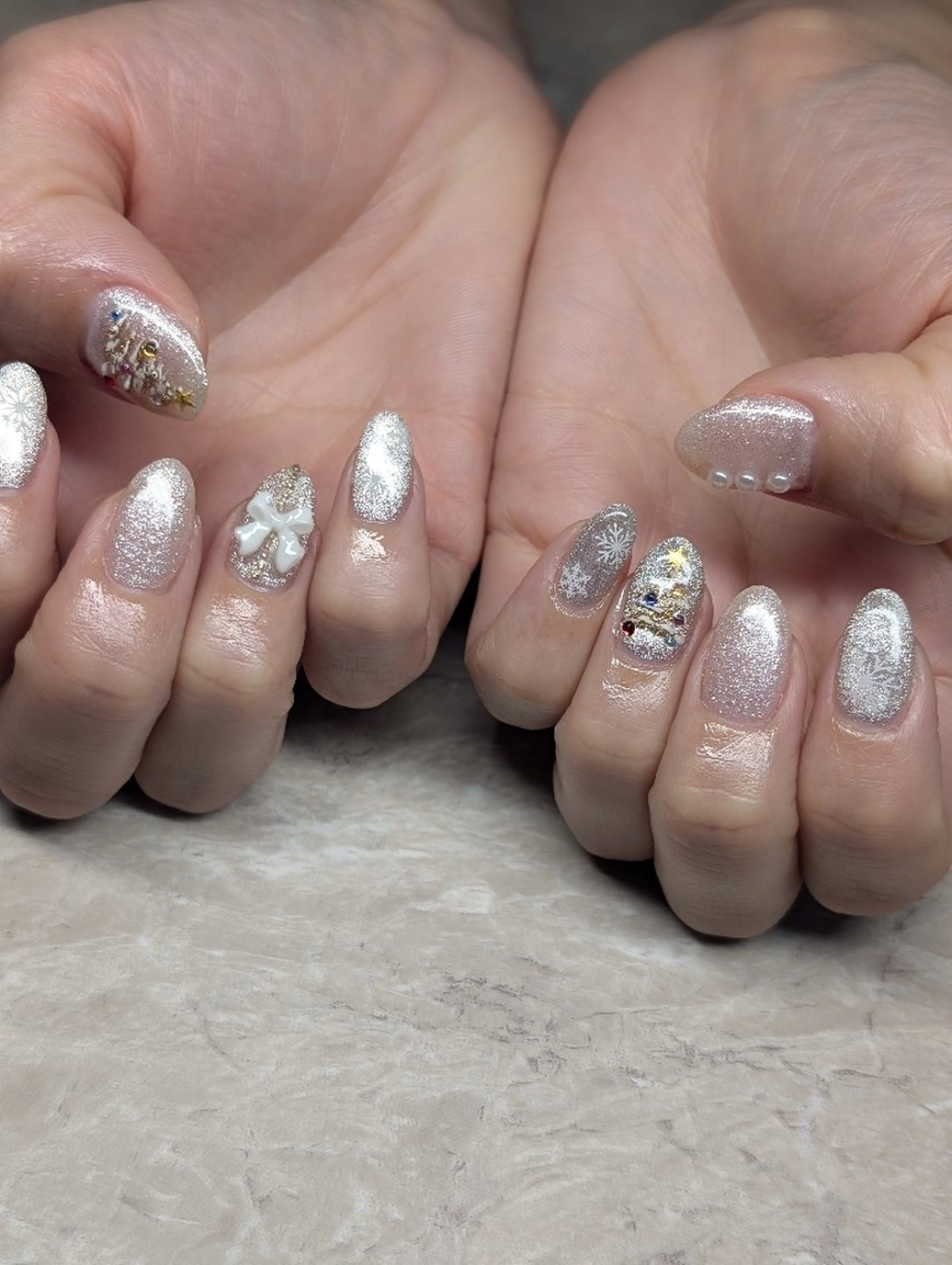 ネイル フラッシュネイル マグネットネイル 8andyu nail♡のネイルデザイン