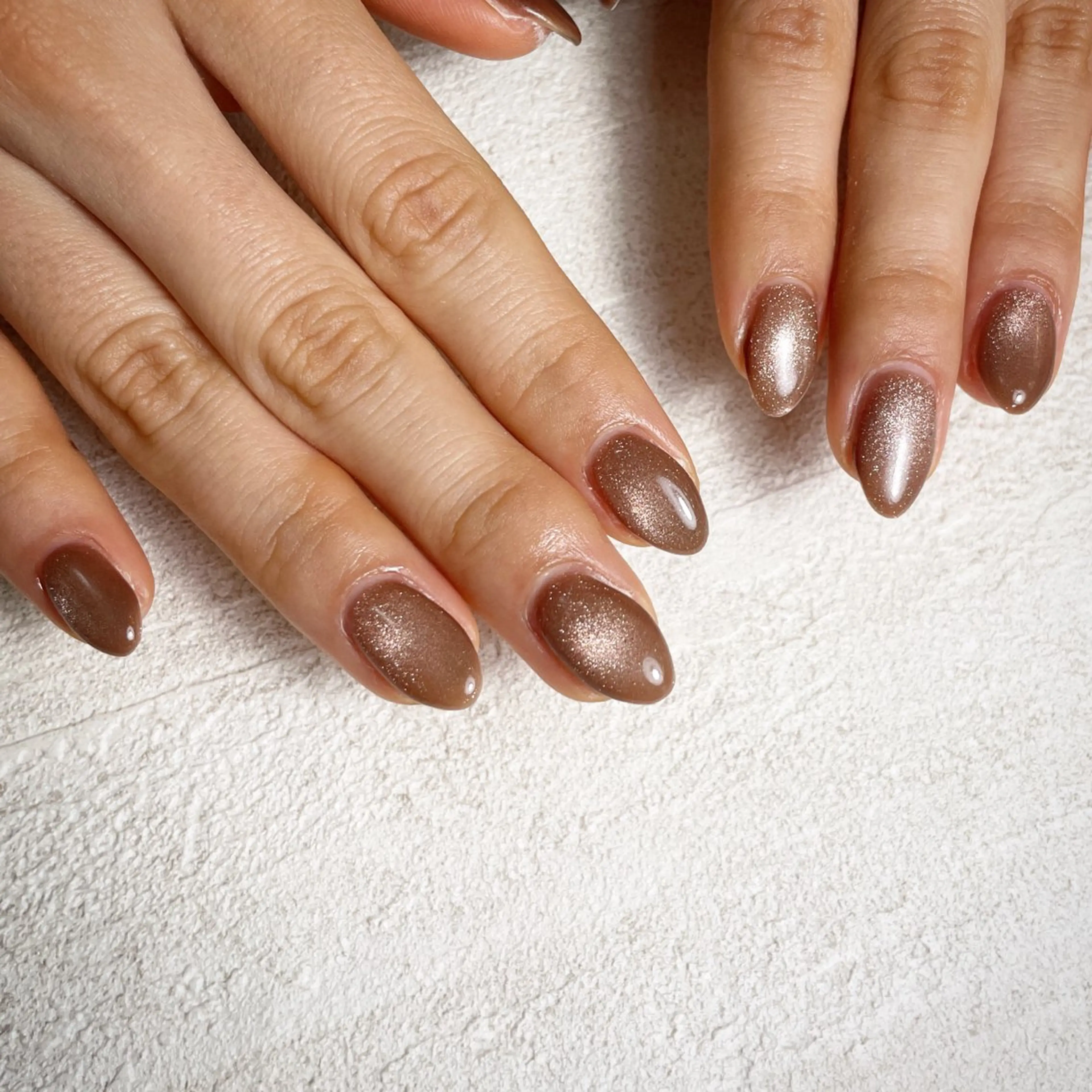 ネイル キラキラネイル マグネットネイル ハンドネイル K Harukaのネイルデザイン